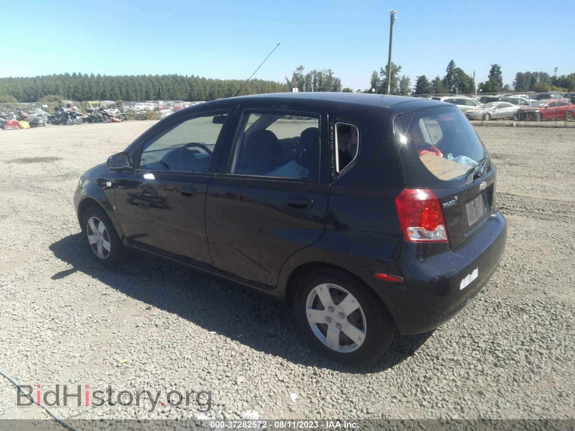 2007 CHEVROLET AVEO - VIN: KL1TD66677B752137 - Фото 3