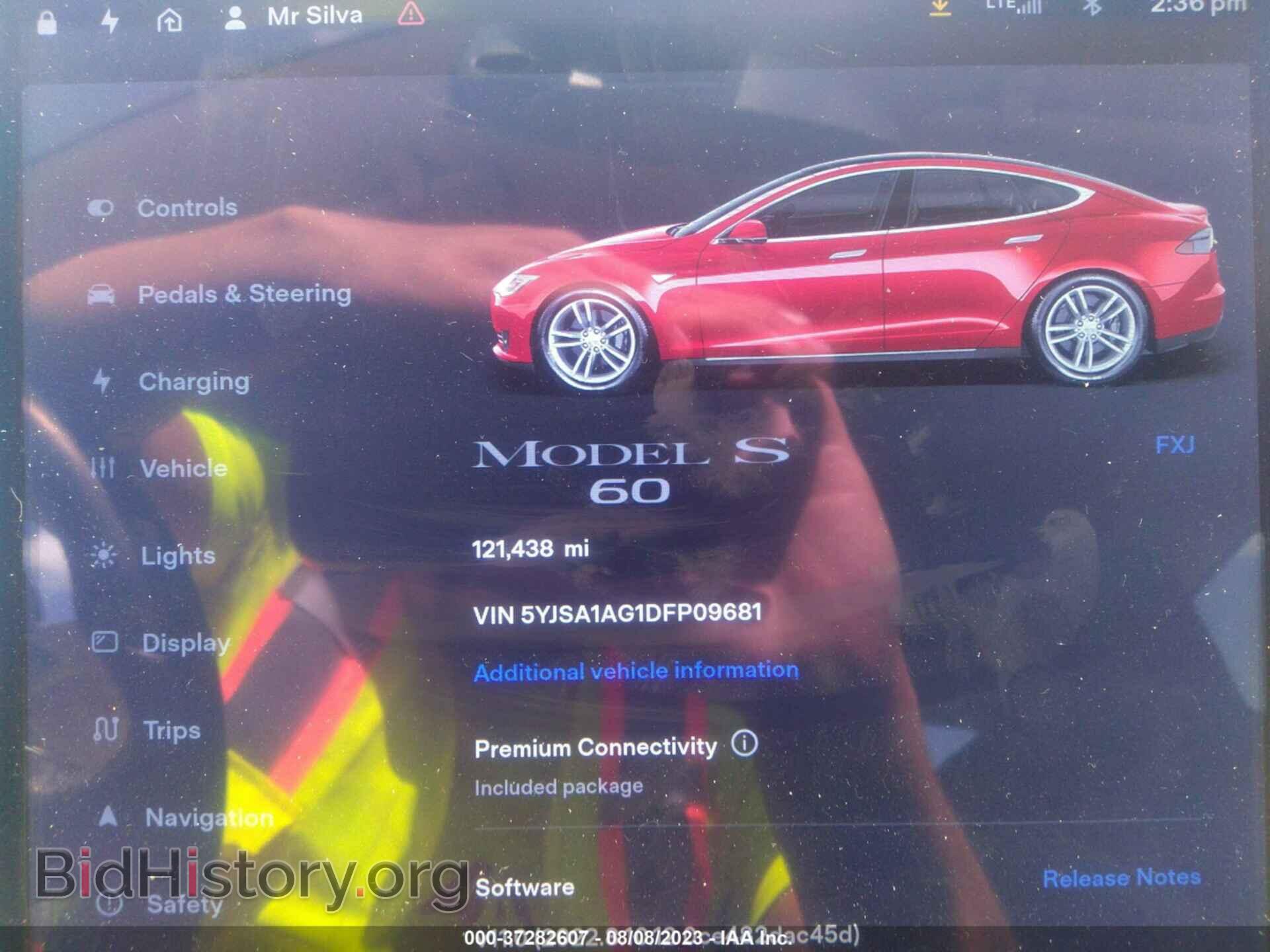 2013 TESLA MODEL S - VIN: 5YJSA1AG1DFP09681 - Photo 7