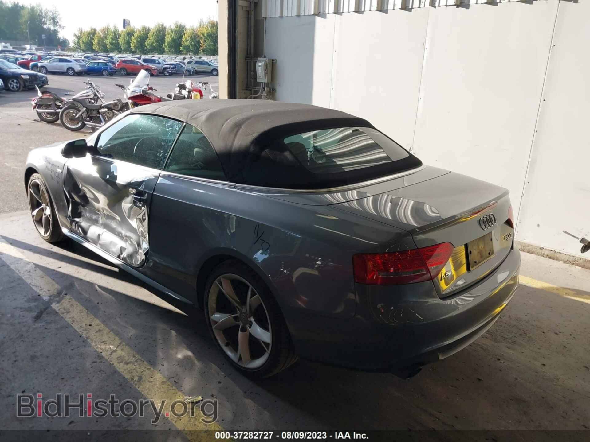 2012 AUDI A5 - VIN: WAUWFAFH3CN001417 - Фото 3