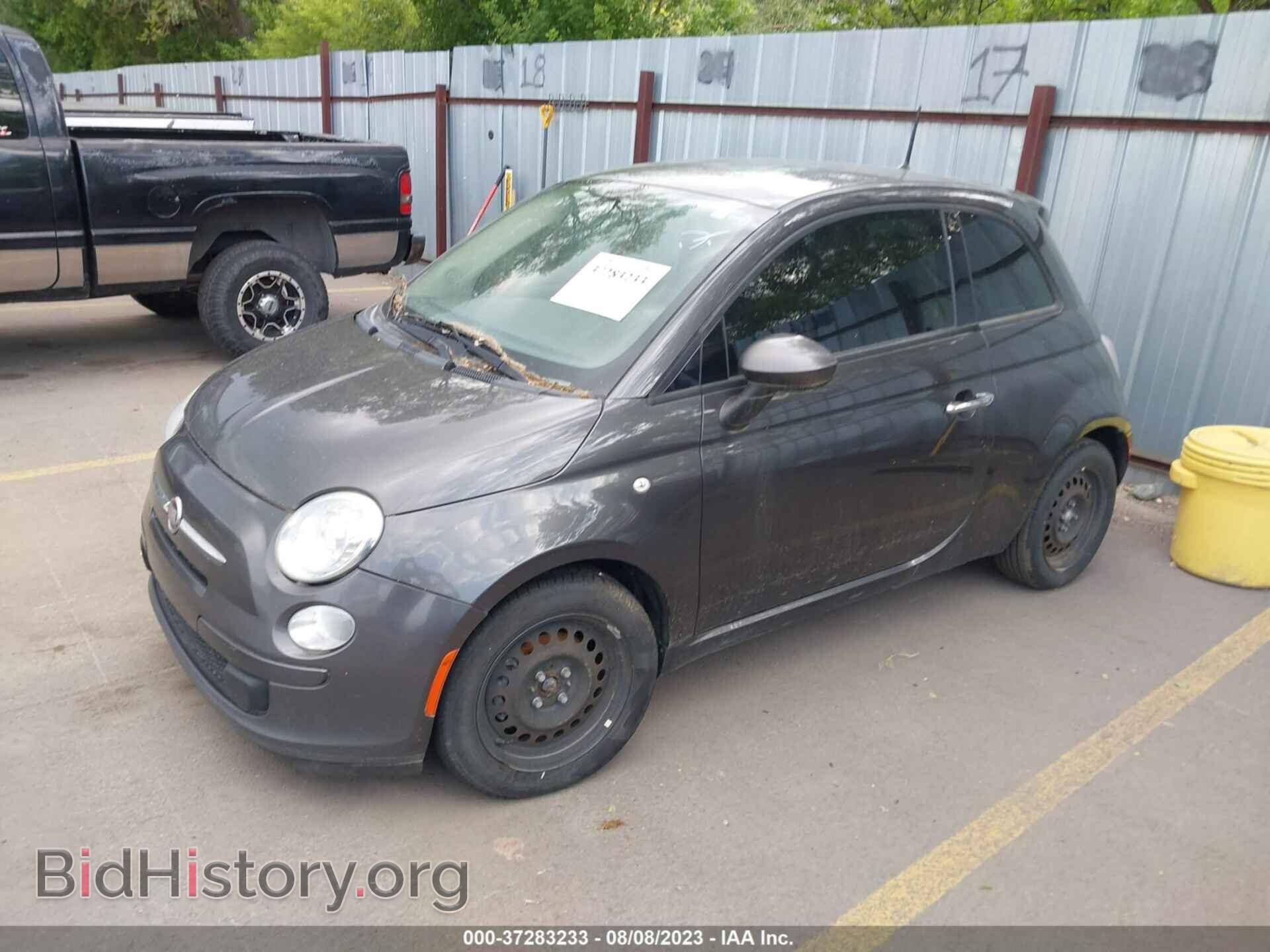 2015 FIAT 500 - VIN: 3C3CFFAR1FT603633 - Фото 2