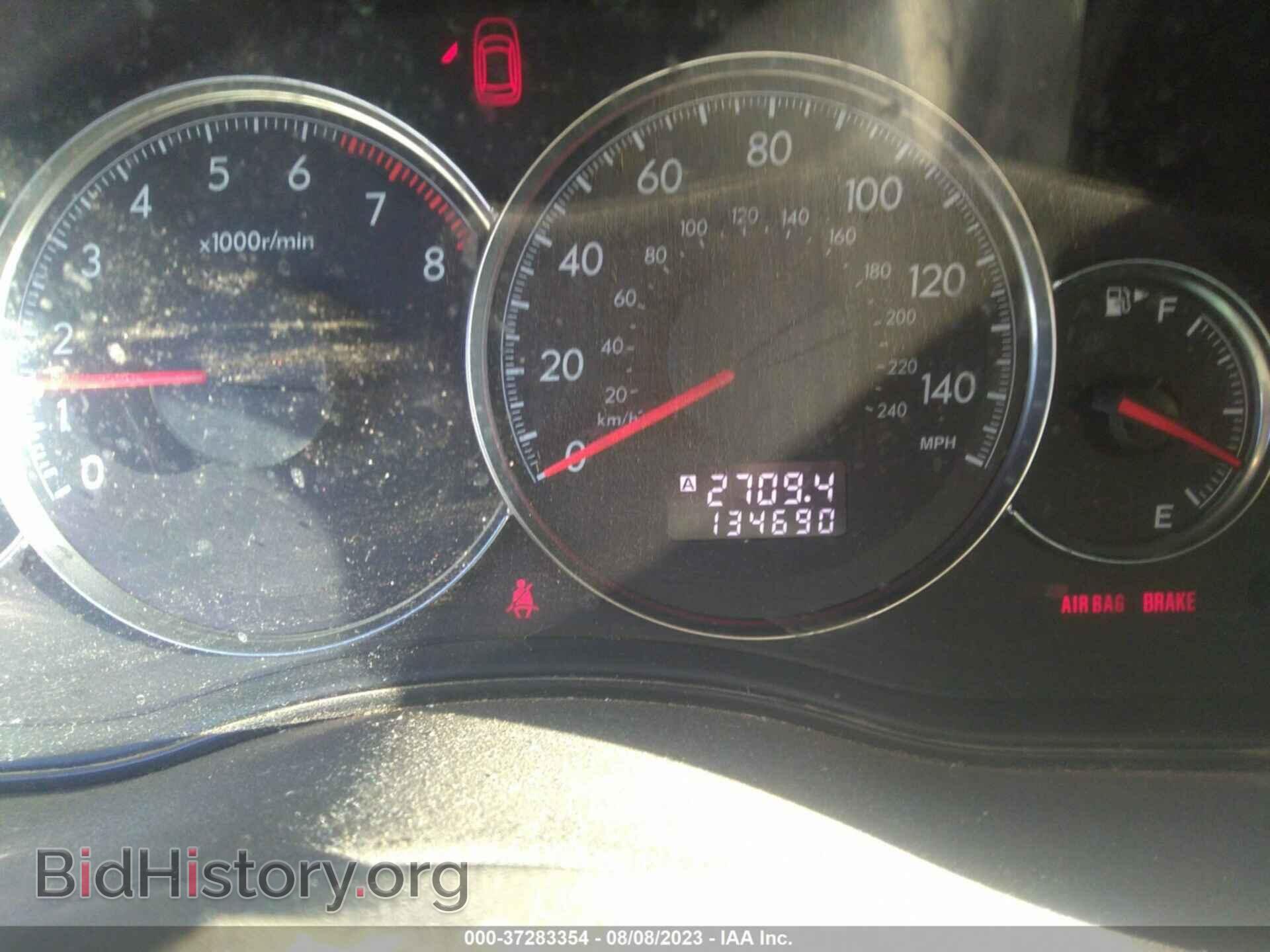 2009 SUBARU OUTBACK - VIN: 4S4BP60C496329503 - Фото 7