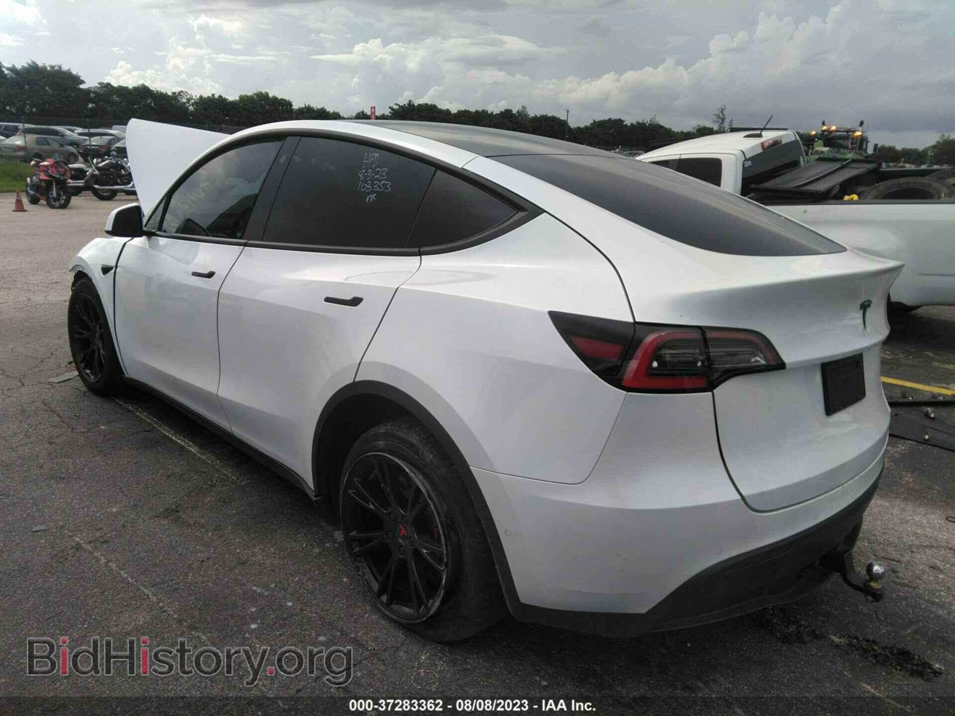 2021 TESLA MODEL Y - VIN: 5YJYGDED8MF103353 - Фото 3