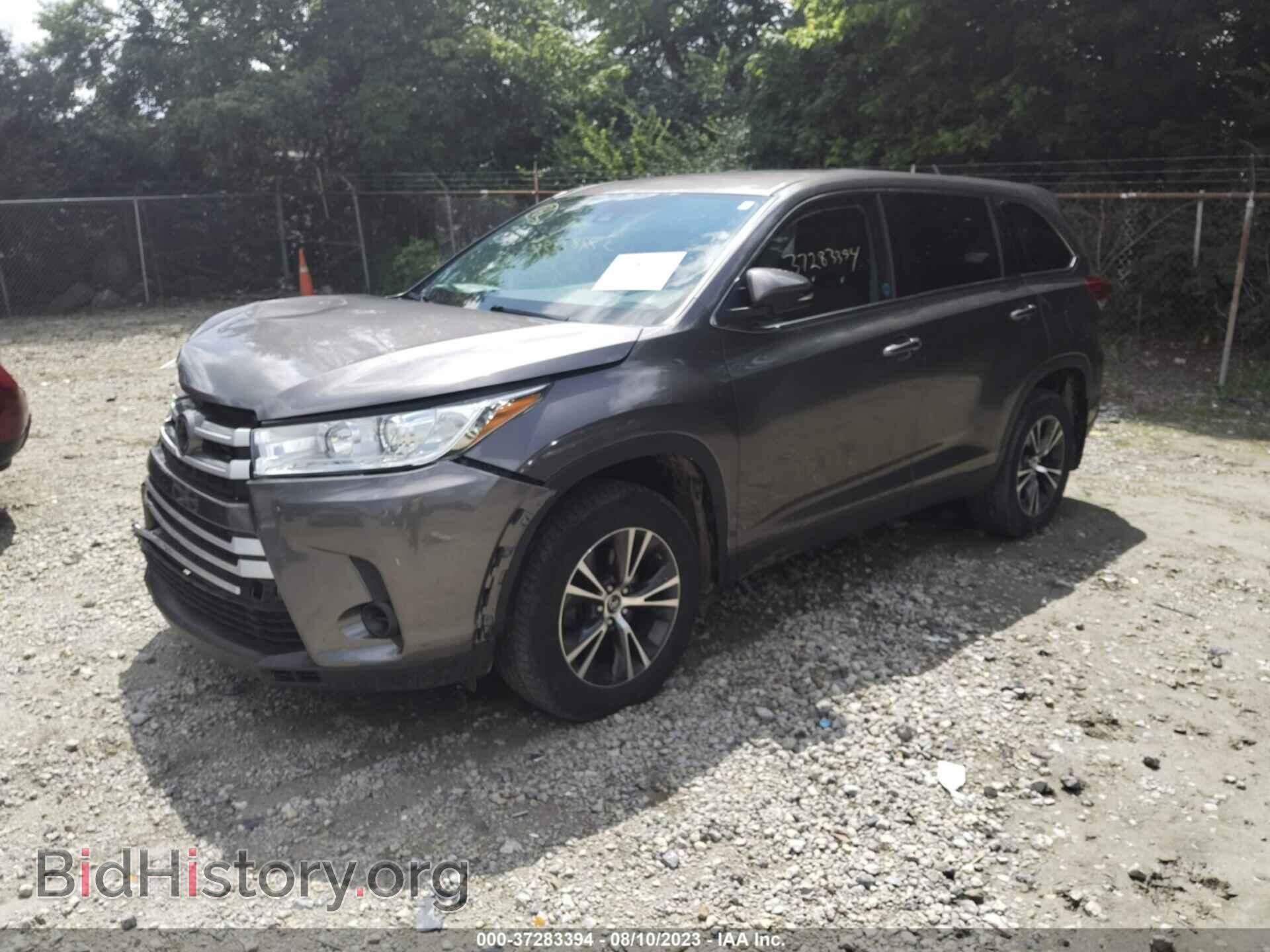 2019 TOYOTA HIGHLANDER - VIN: 5TDBZRFH1KS972707 - Photo 2