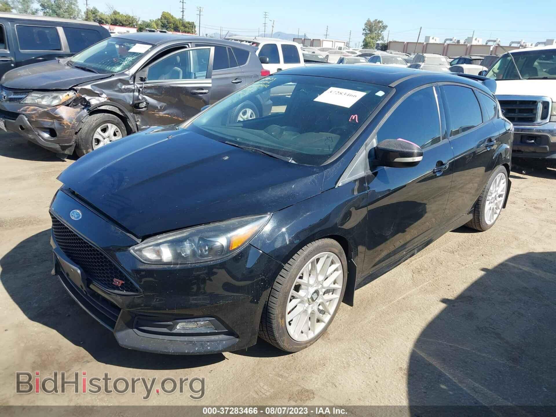 2018 FORD FOCUS - VIN: 1FADP3L90JL332034 - Фото 2