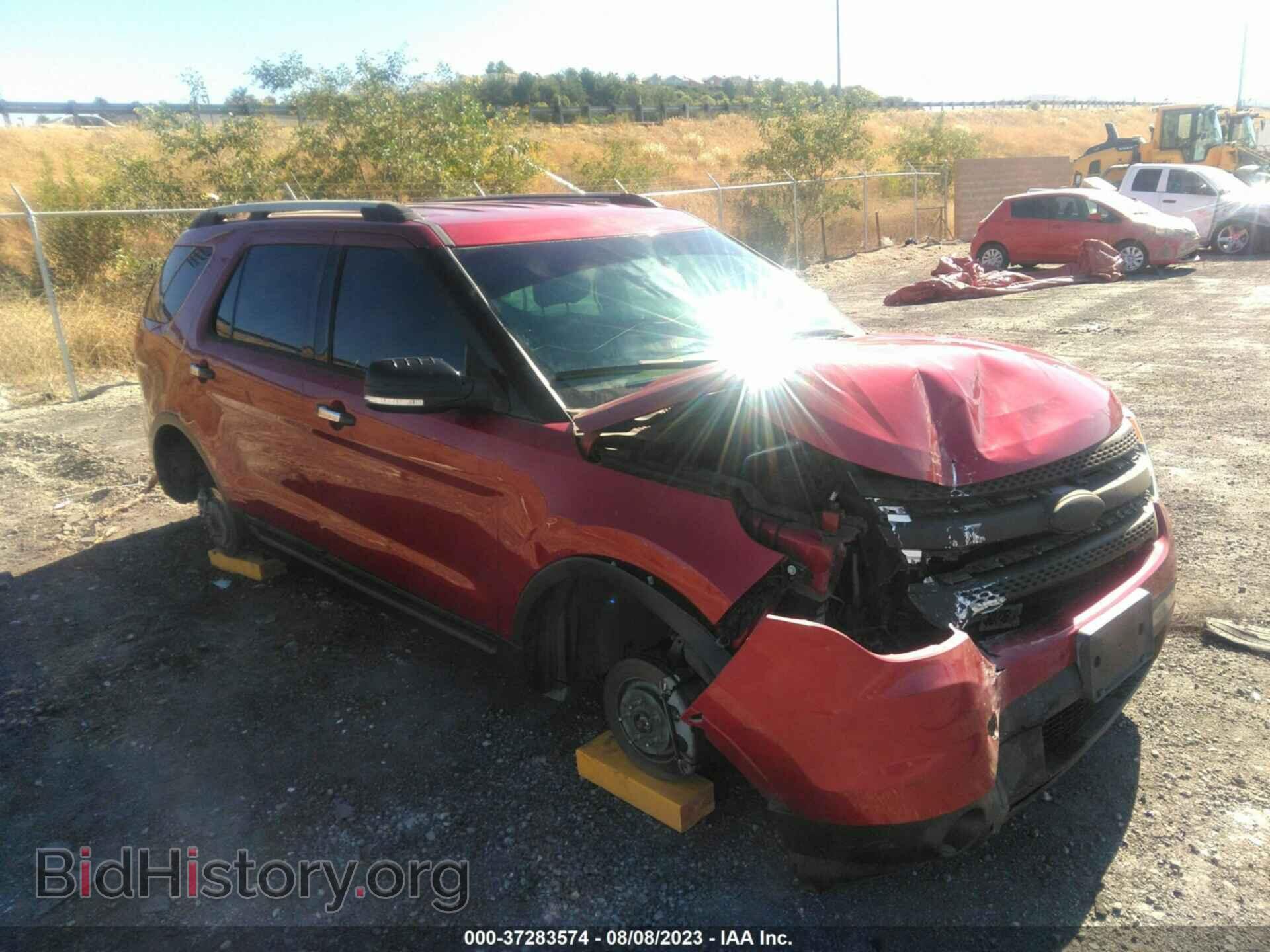 Photo 1FM5K7D88EGC23809 - FORD EXPLORER 2014