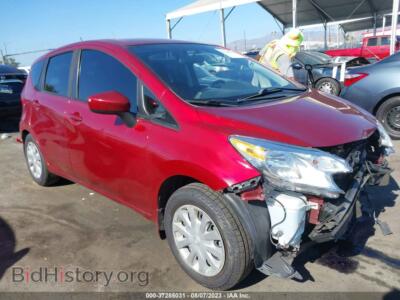 2016 Nissan VERSA NOTE SV, red — VIN 3N1CE2CP1GL393543, IAAI