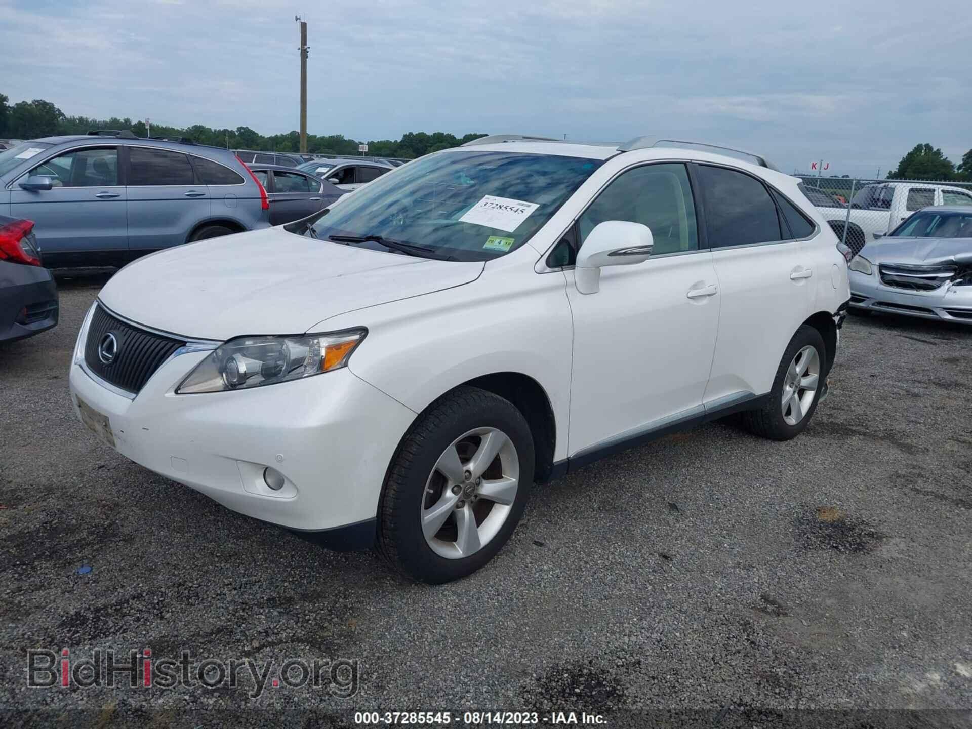 2011 LEXUS RX 350 - VIN: 2T2BK1BA3BC108860 - Фото 2