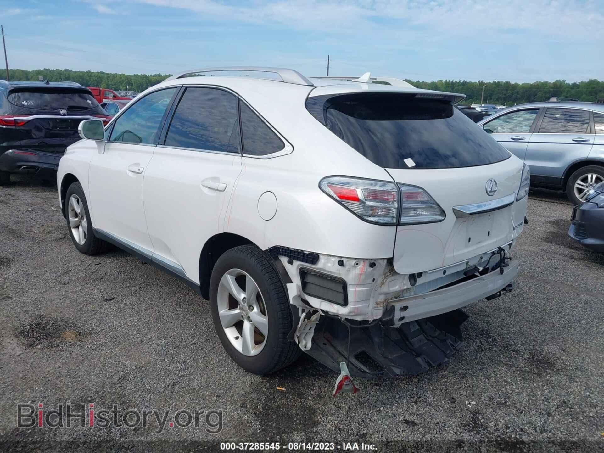 2011 LEXUS RX 350 - VIN: 2T2BK1BA3BC108860 - Фото 3