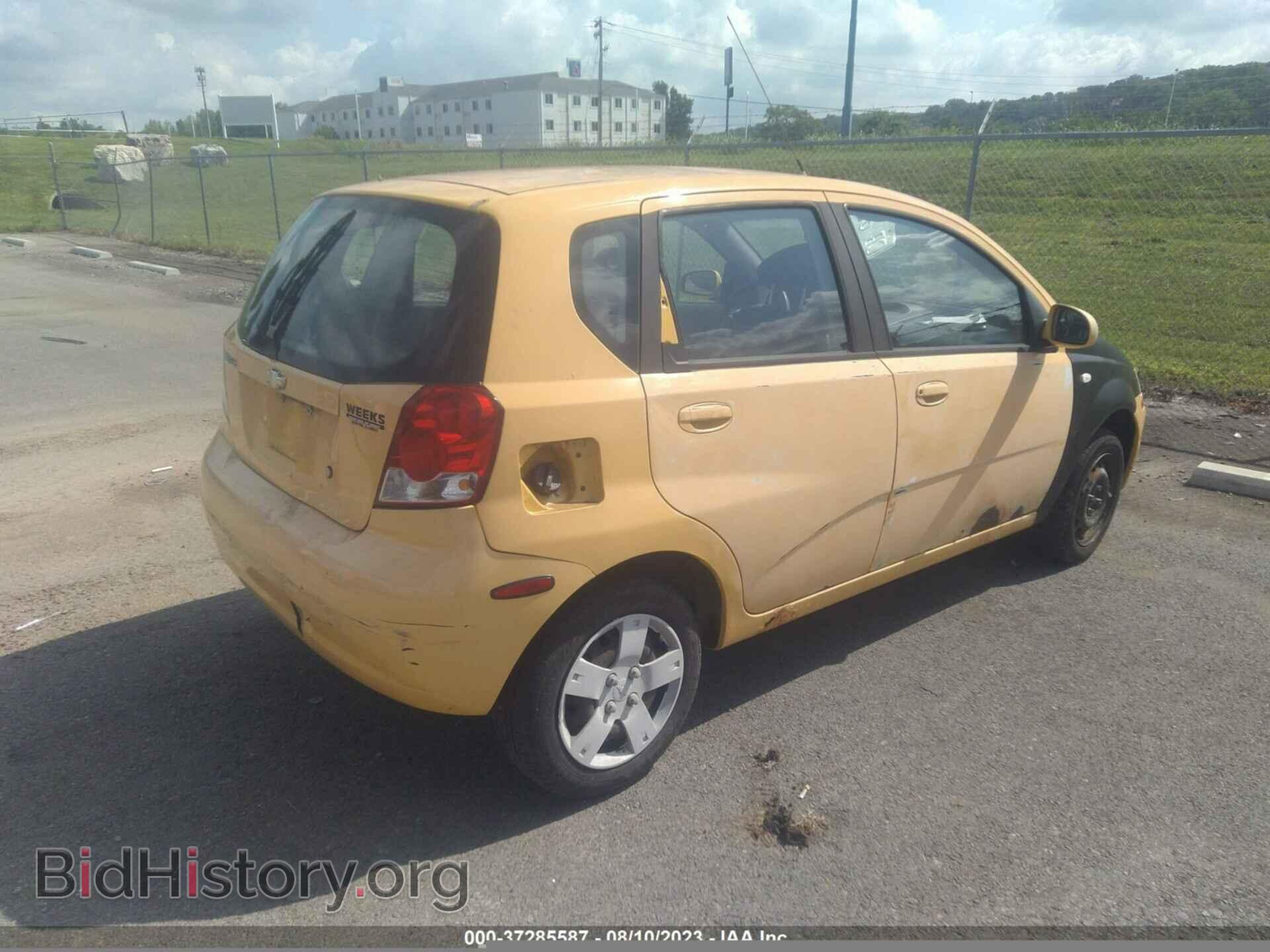2006 CHEVROLET AVEO - VIN: KL1TD66646B555456 - Фото 4
