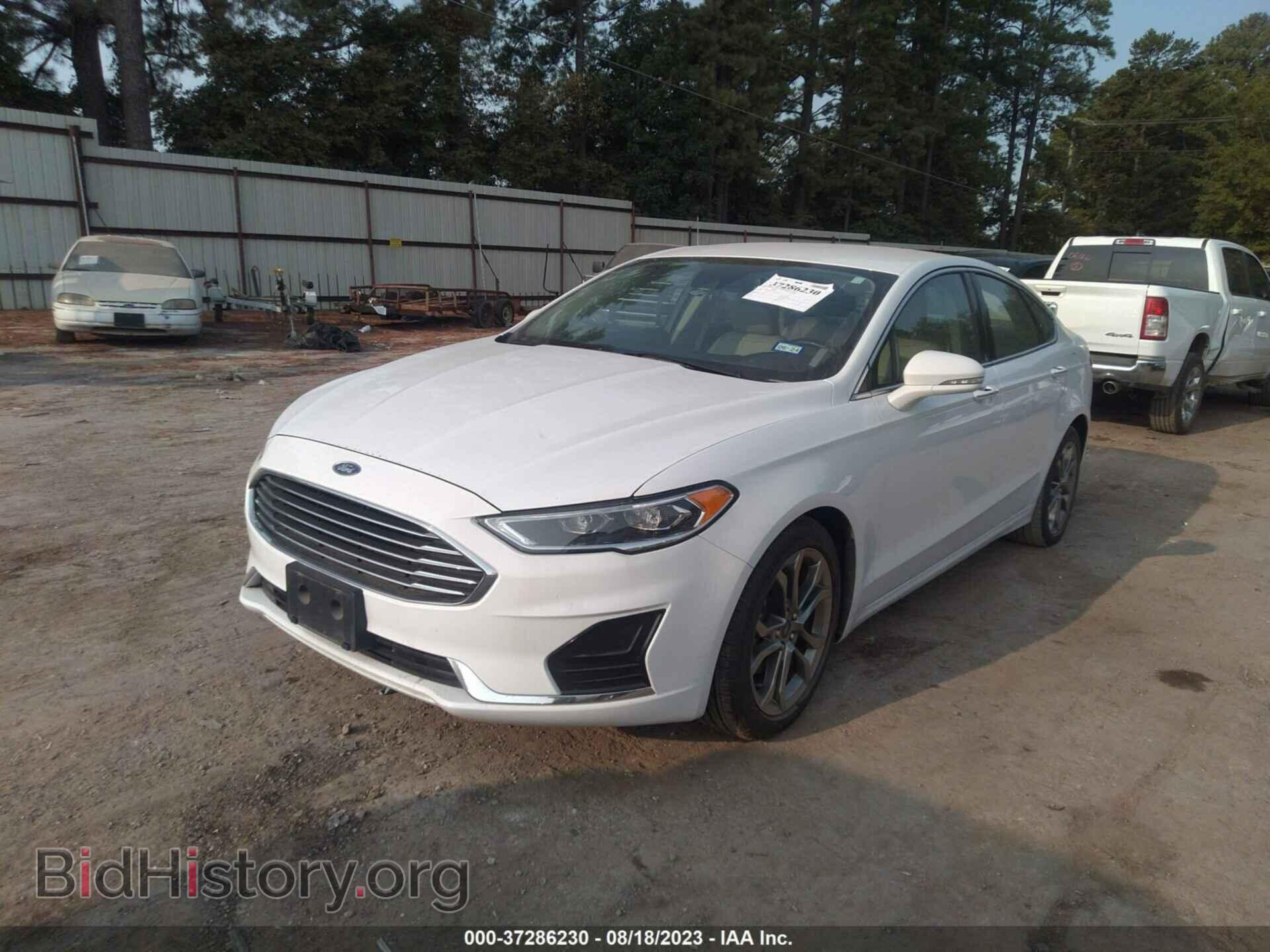 2019 FORD FUSION - VIN: 3FA6P0CD3KR286455 - Фото 2