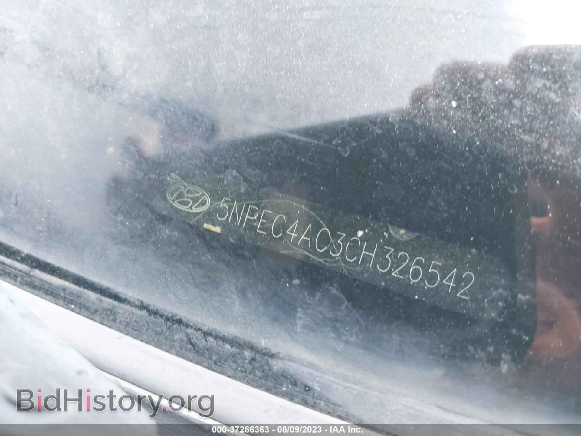 2012 HYUNDAI SONATA - VIN: 5NPEC4AC3CH326542 - Photo 9