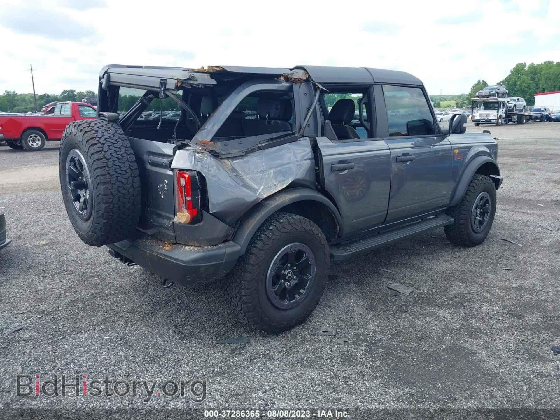 2022 FORD BRONCO - VIN: 1FMEE5DP4NLB73503 - Photo 4