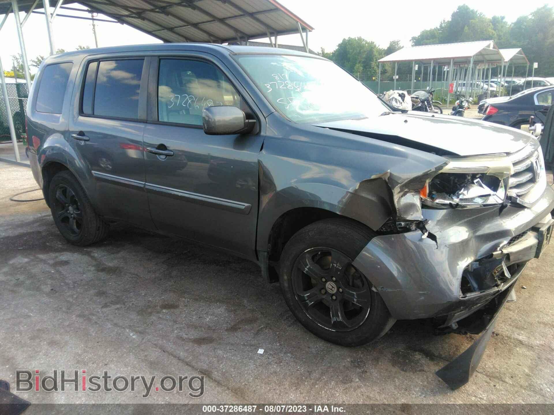 Фотография 5FNYF4H57DB010606 - HONDA PILOT 2013