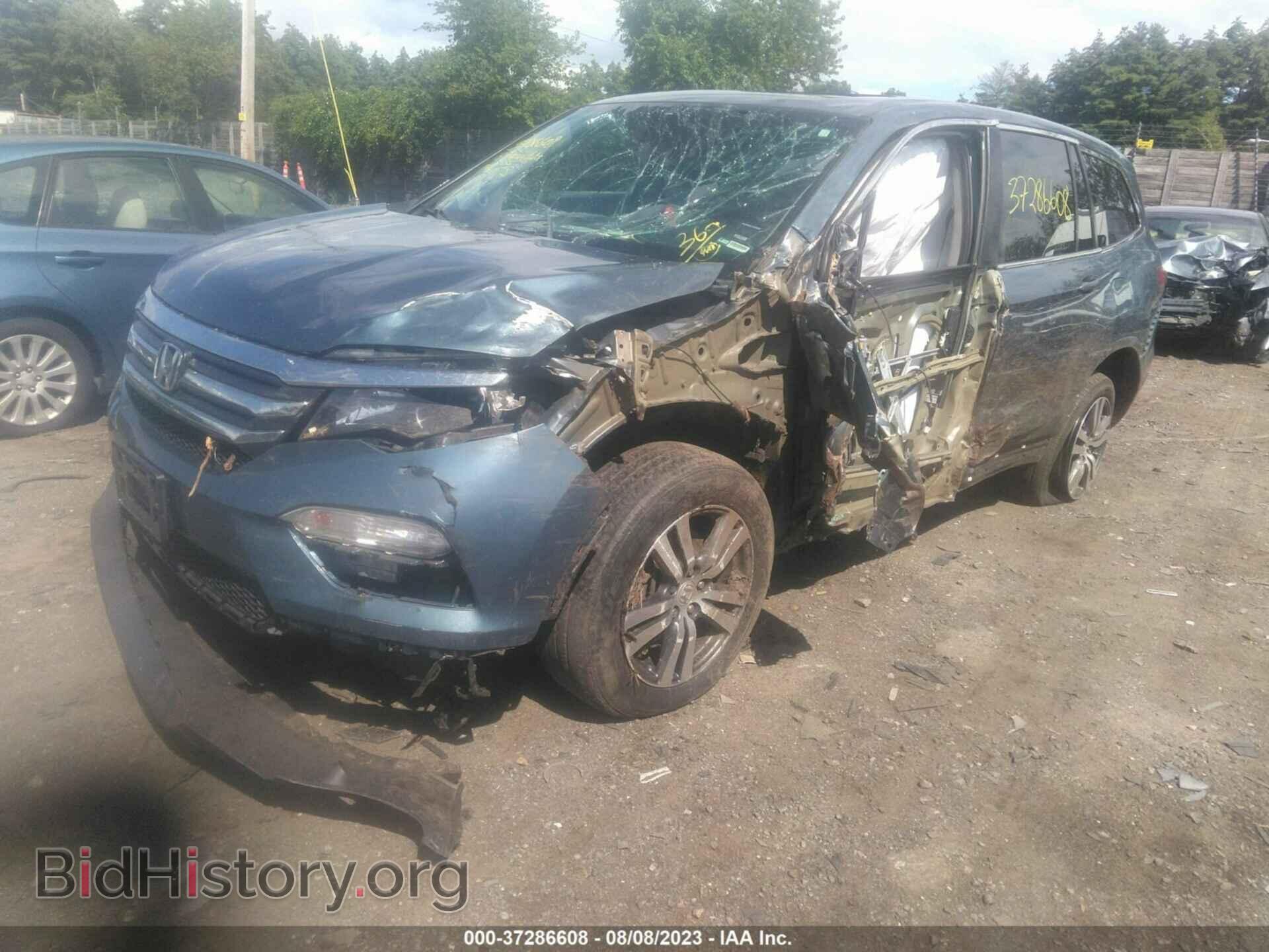 2017 HONDA PILOT - VIN: 5FNYF6H79HB060040 - Фото 2