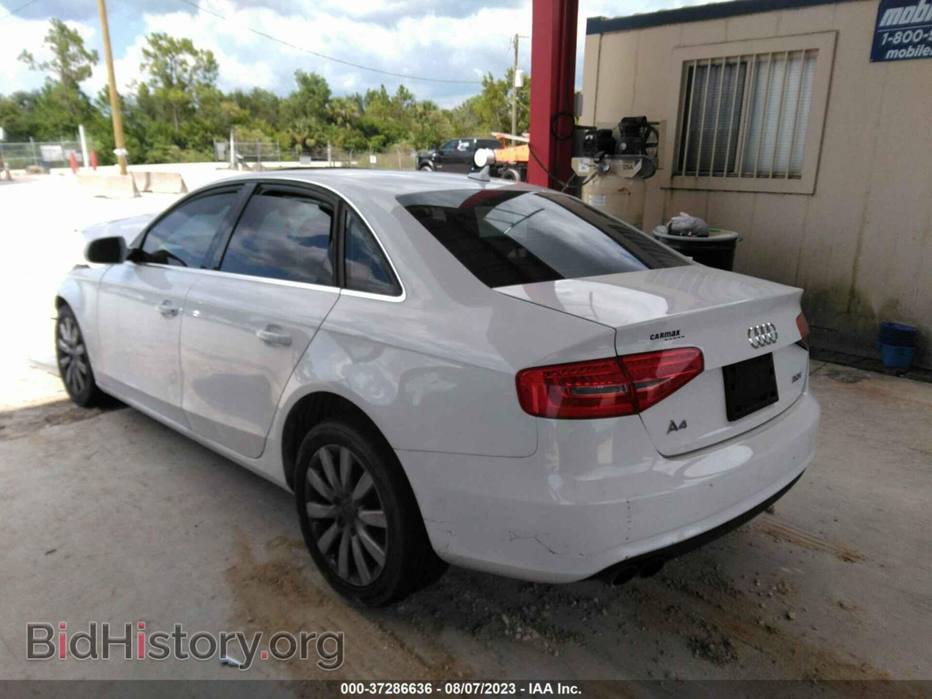 2013 AUDI A4 - VIN: WAUAFAFL3DA118762 - Фото 3
