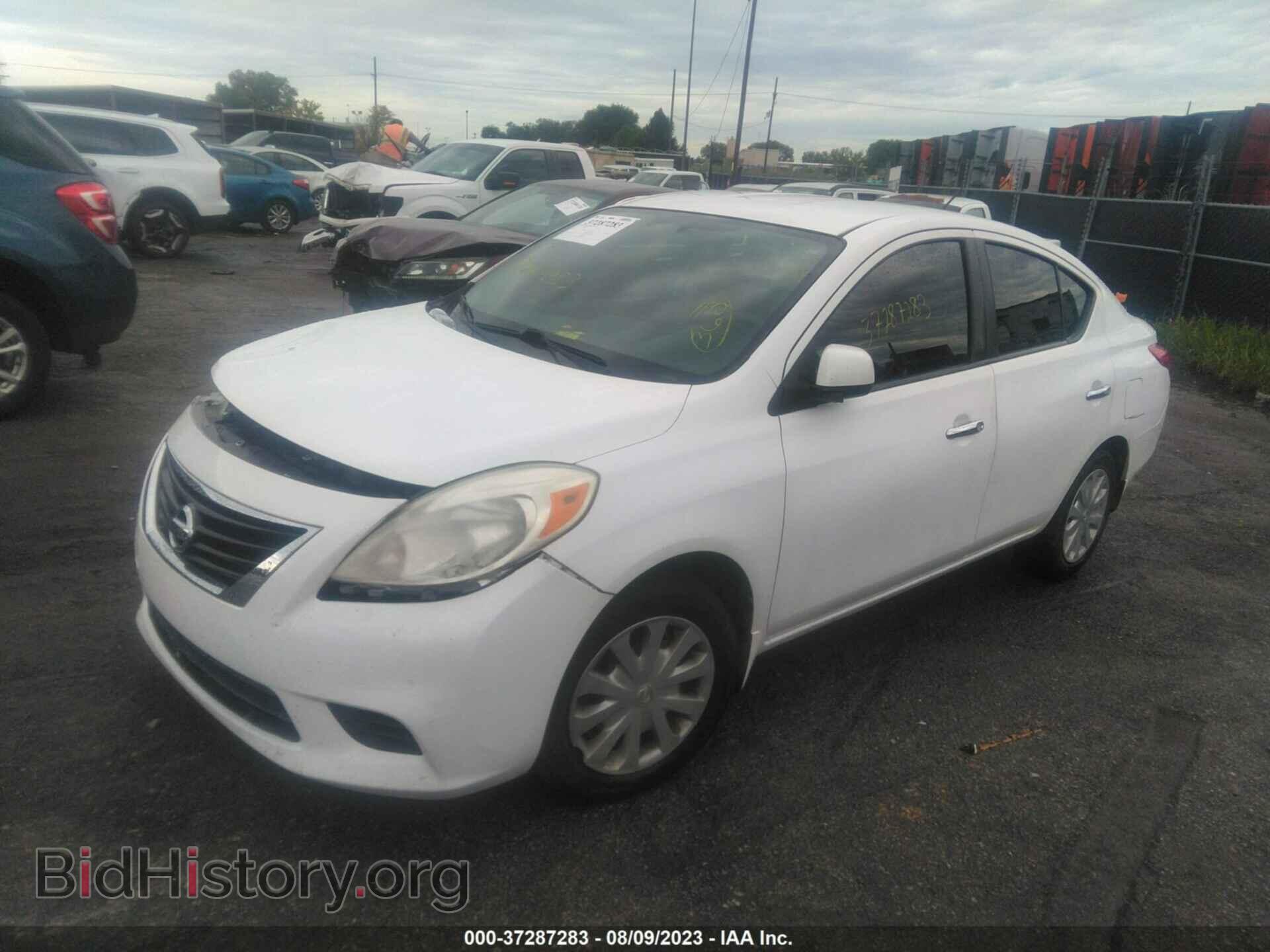 2012 NISSAN VERSA - VIN: 3N1CN7AP5CL878827 - Фото 2