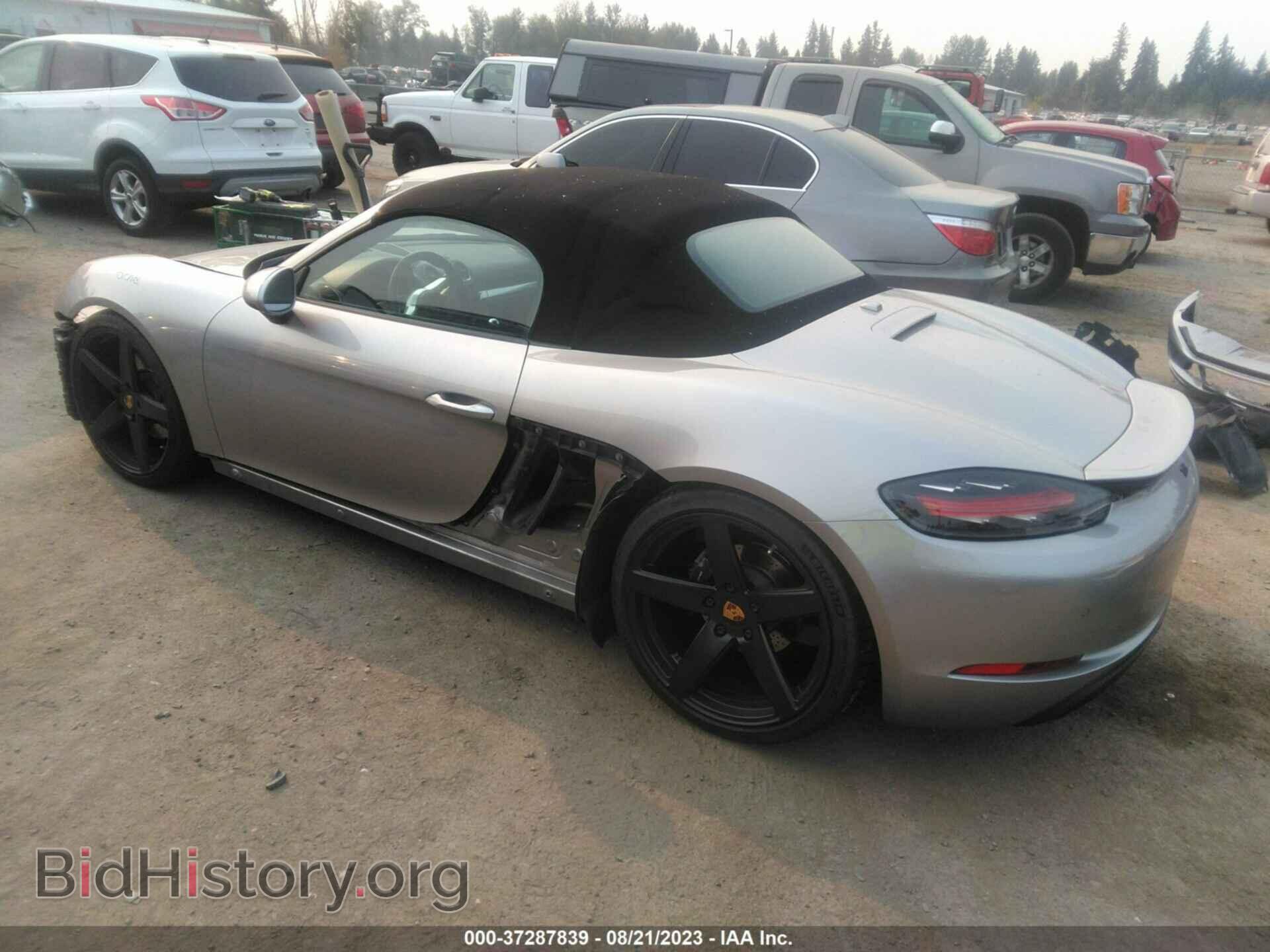 2017 PORSCHE 718 BOXSTER - VIN: WP0CA2A81HS221388 - Фото 3