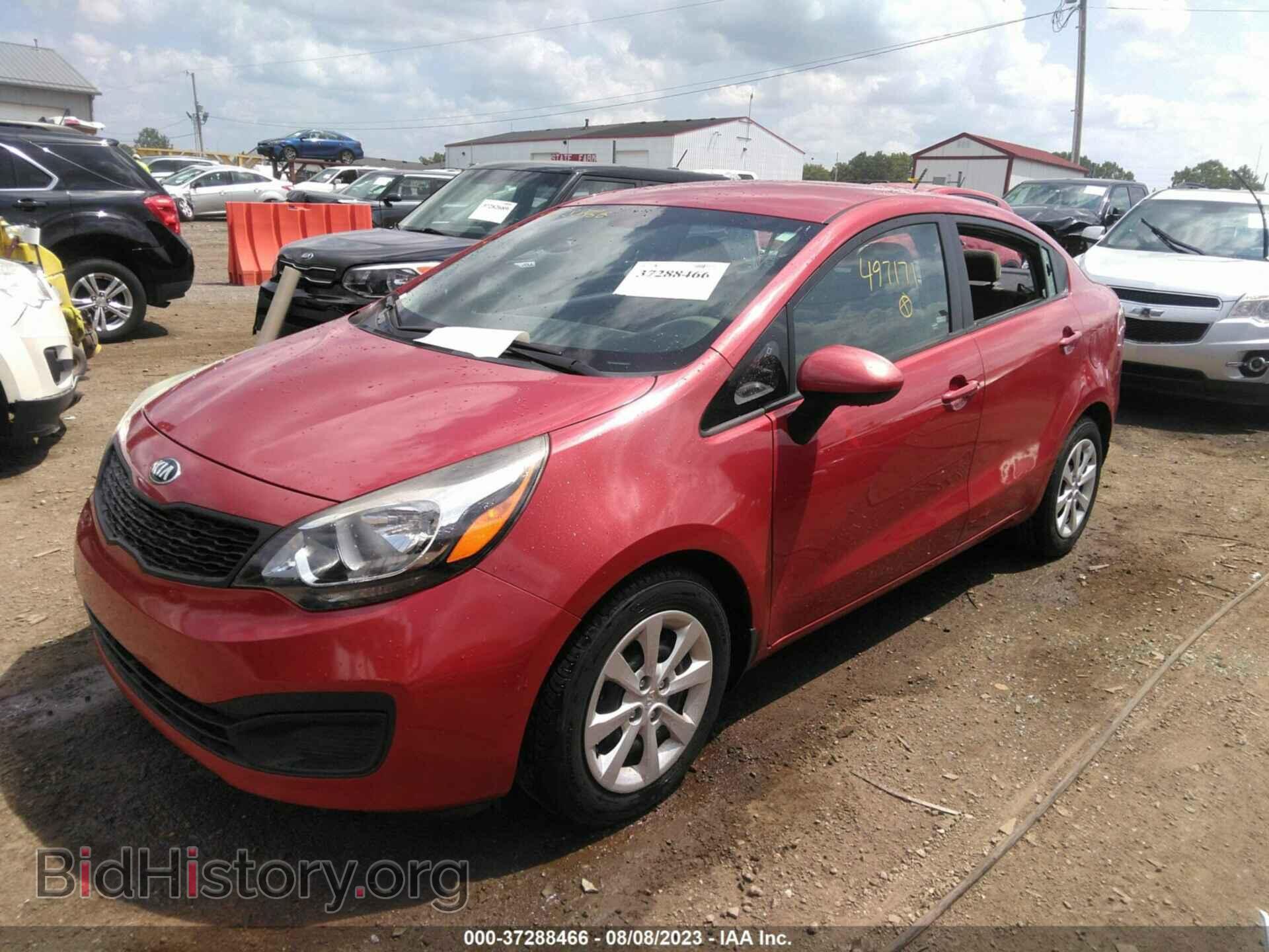 2015 KIA RIO - VIN: KNADM4A39F6497171 - Фото 2