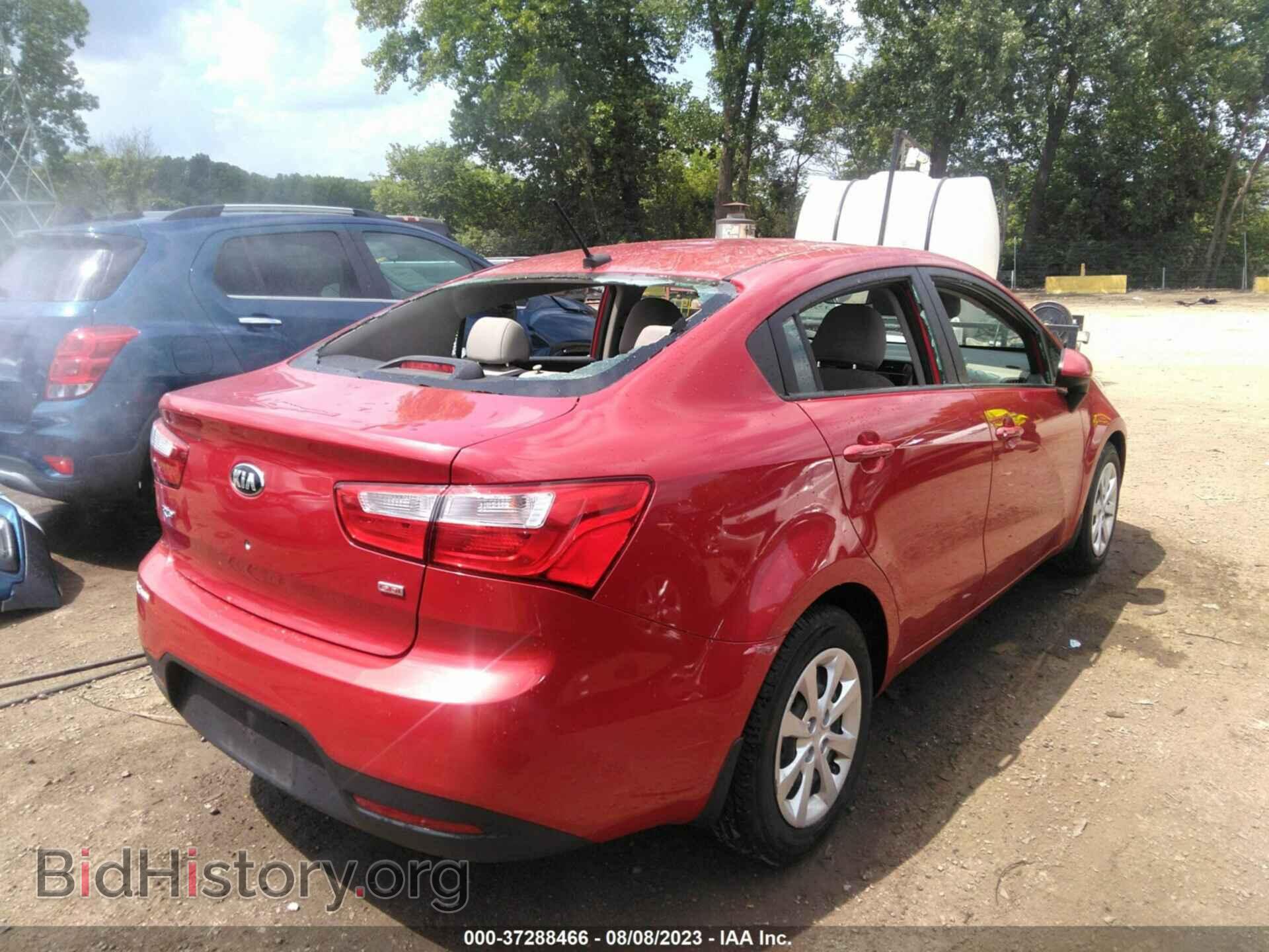 2015 KIA RIO - VIN: KNADM4A39F6497171 - Фото 4