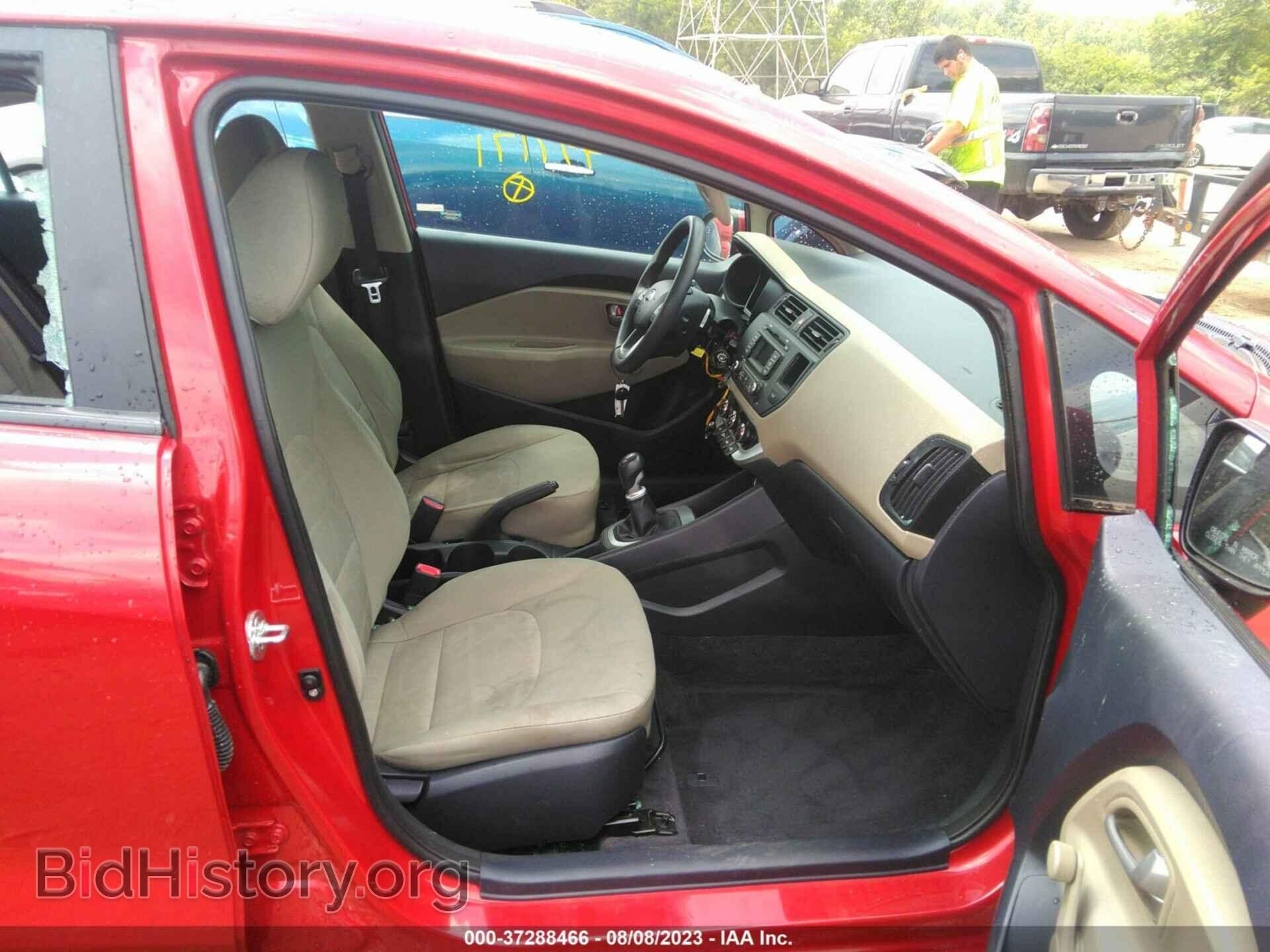 2015 KIA RIO - VIN: KNADM4A39F6497171 - Фото 5