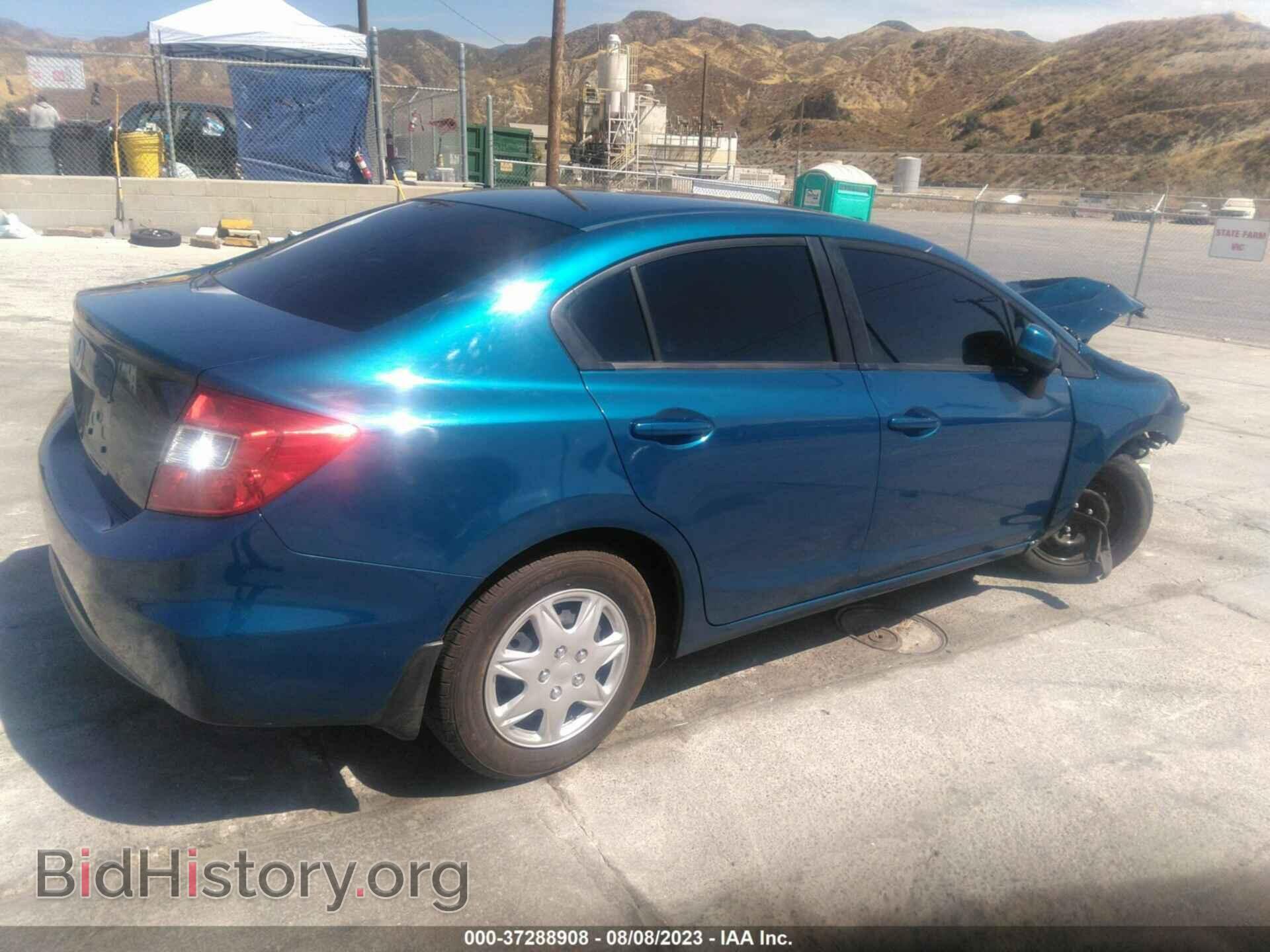 2012 HONDA CIVIC SDN - VIN: 2HGFB2F57CH531247 - Фото 4
