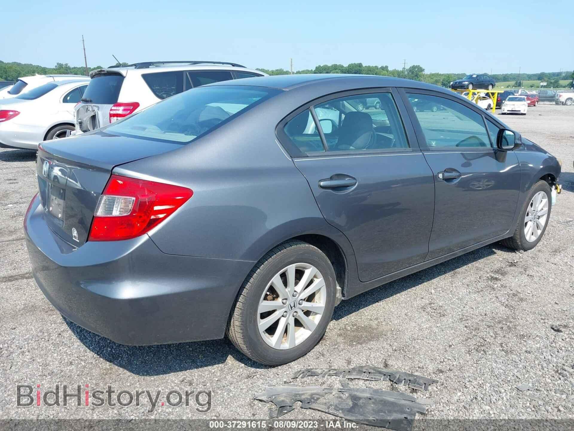 2012 HONDA CIVIC - VIN: 2HGFB2F89CH329763 - Фото 4