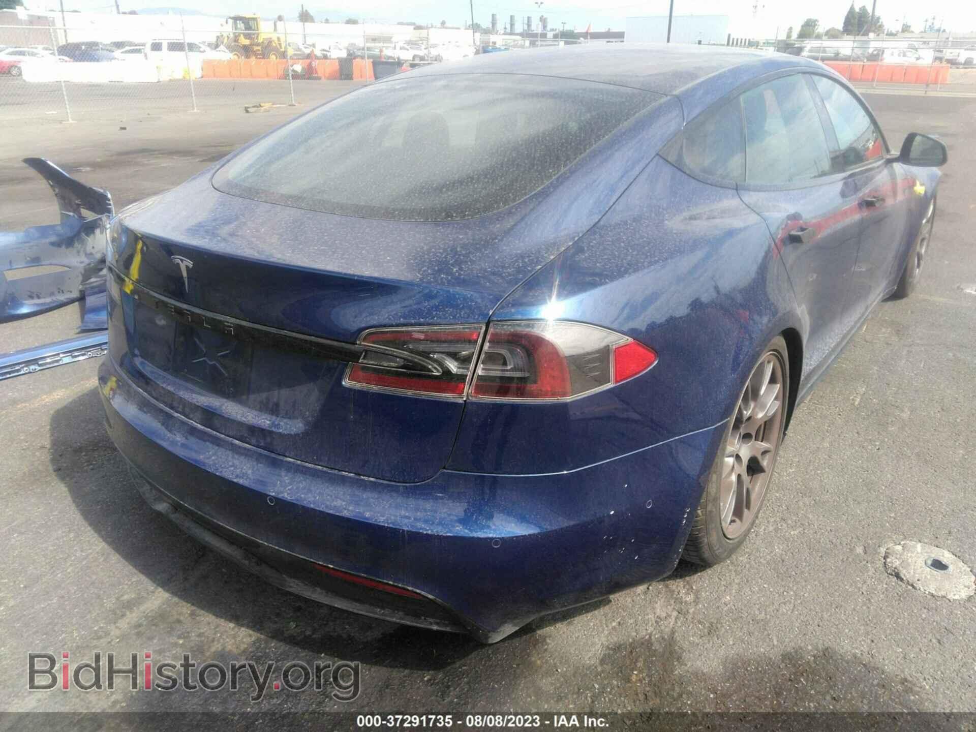 2021 TESLA MODEL S - VIN: 5YJSA1E57MF428168 - Photo 4