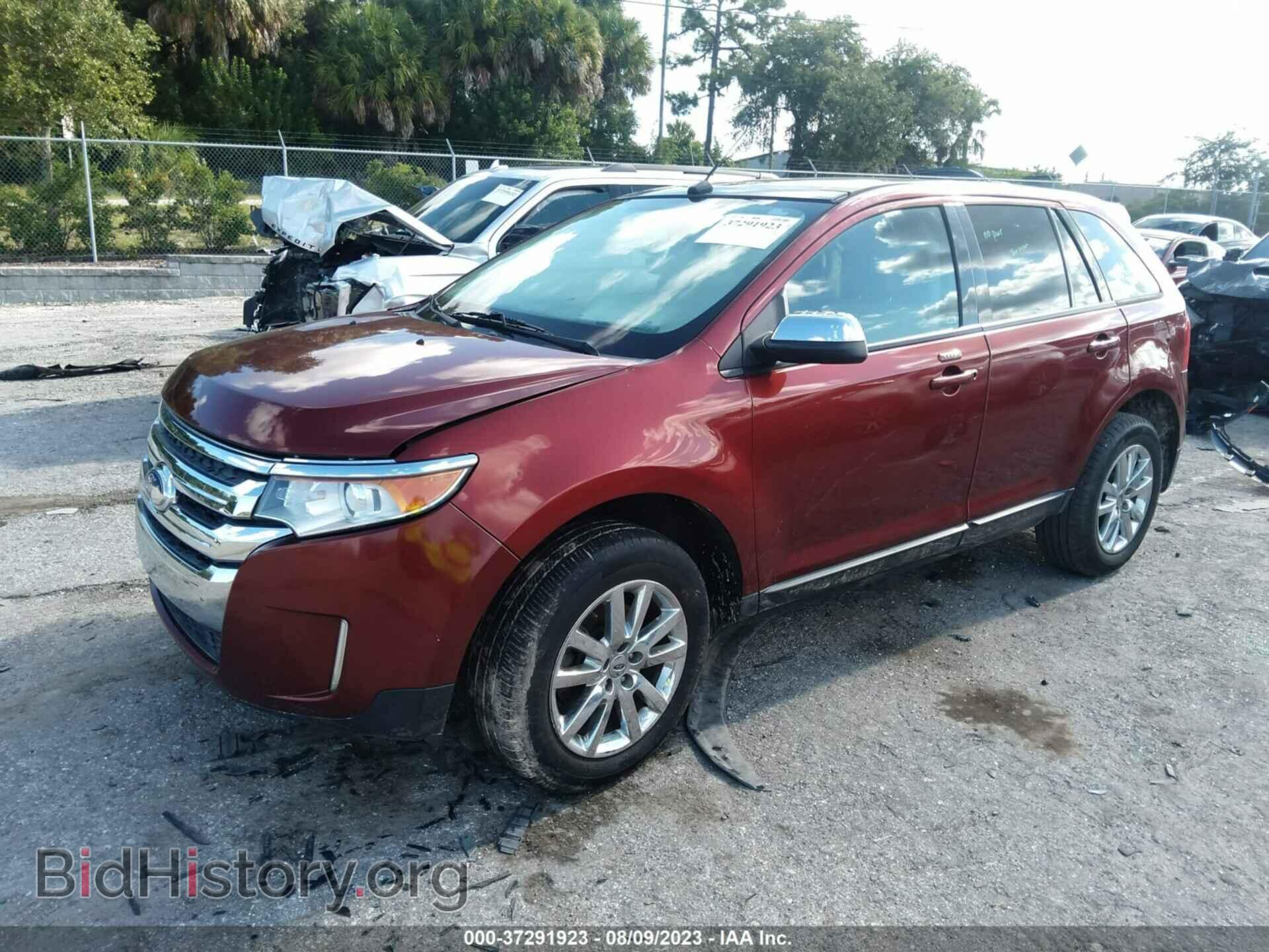 2014 FORD EDGE - VIN: 2FMDK3JC2EBA25375 - Фото 2