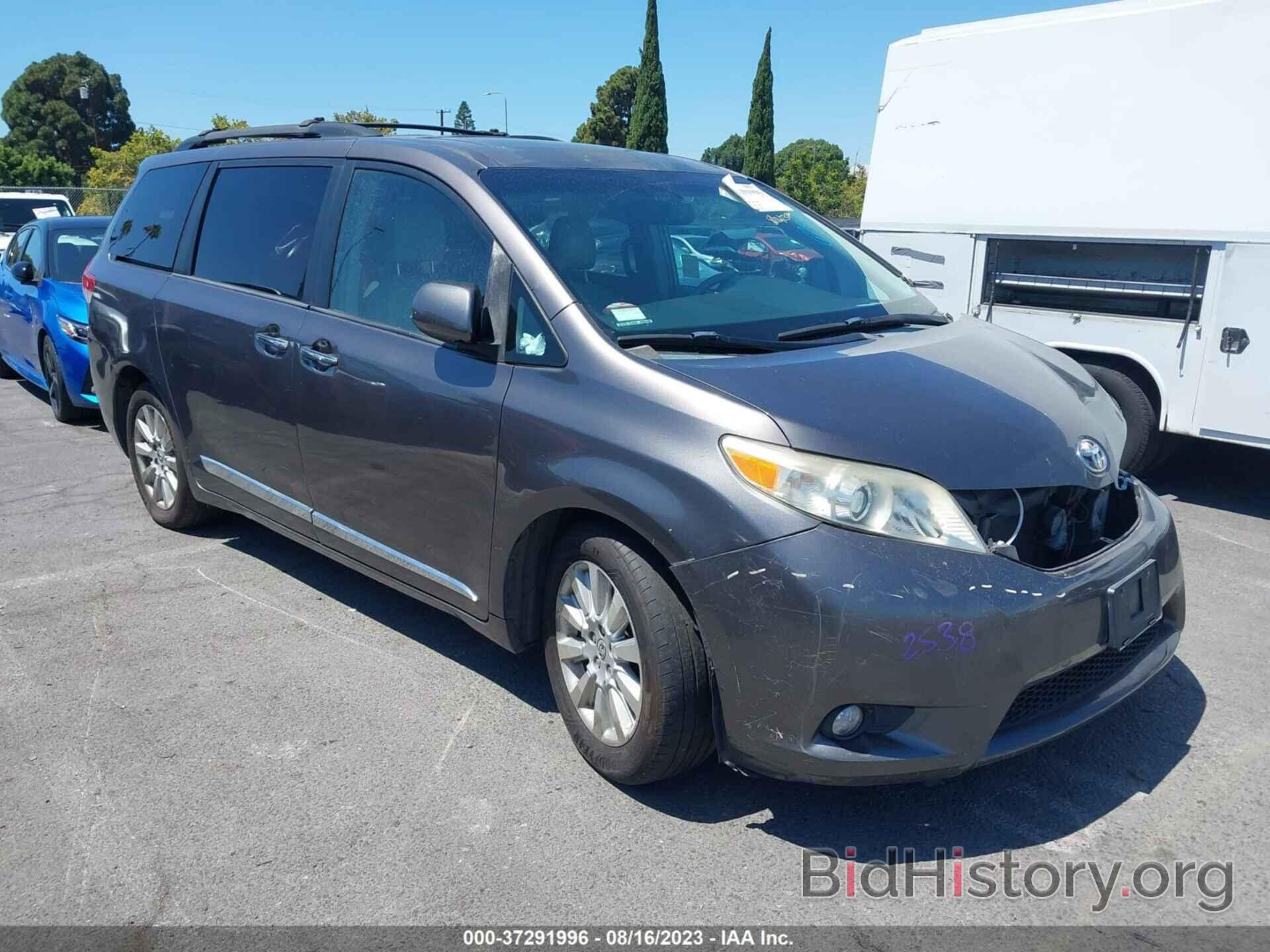 Фотография 5TDDK3DC6DS063317 - TOYOTA SIENNA 2013