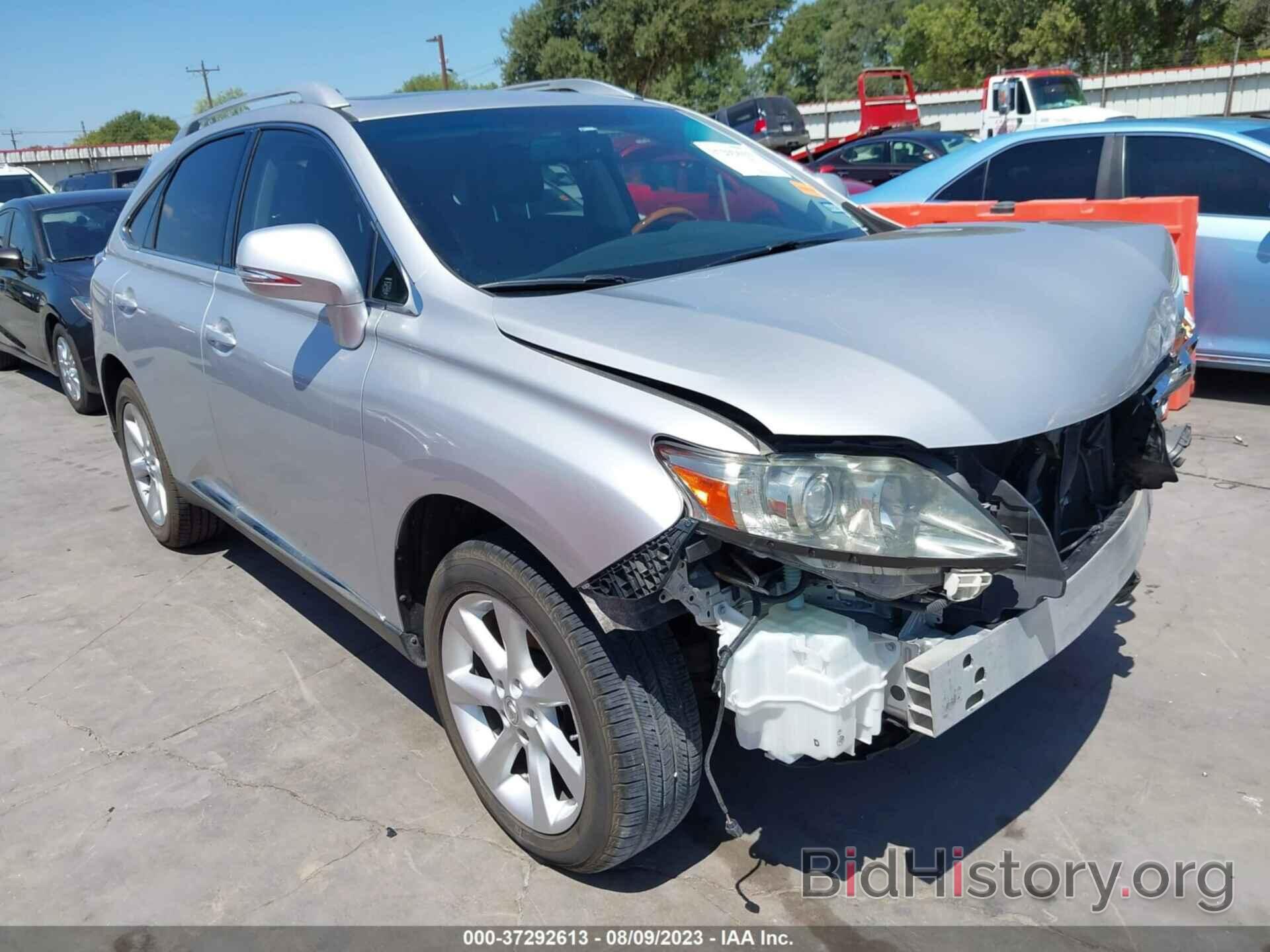 Photo JTJZK1BA9C2413344 - LEXUS RX 350 2012