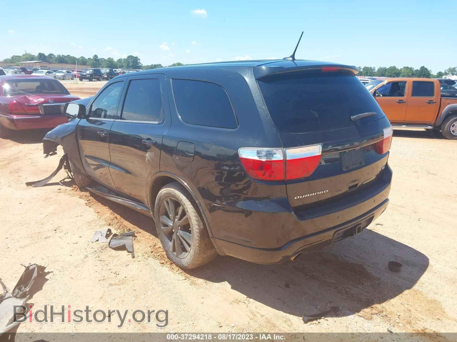 2013 DODGE DURANGO - VIN: 1C4SDHCT3DC692504 - Фото 3