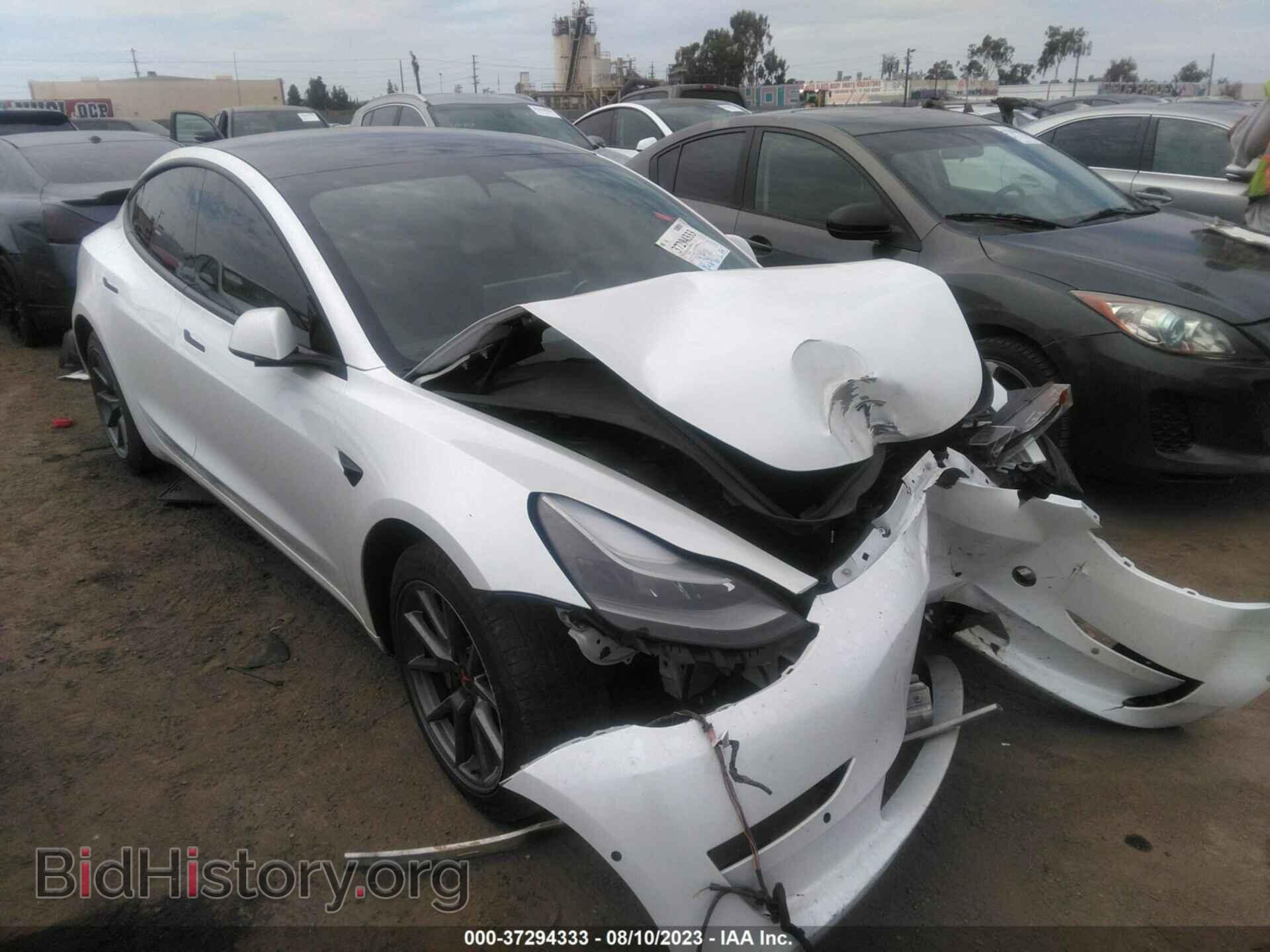 Фотография 5YJ3E1EA7MF076943 - TESLA MODEL 3 2021