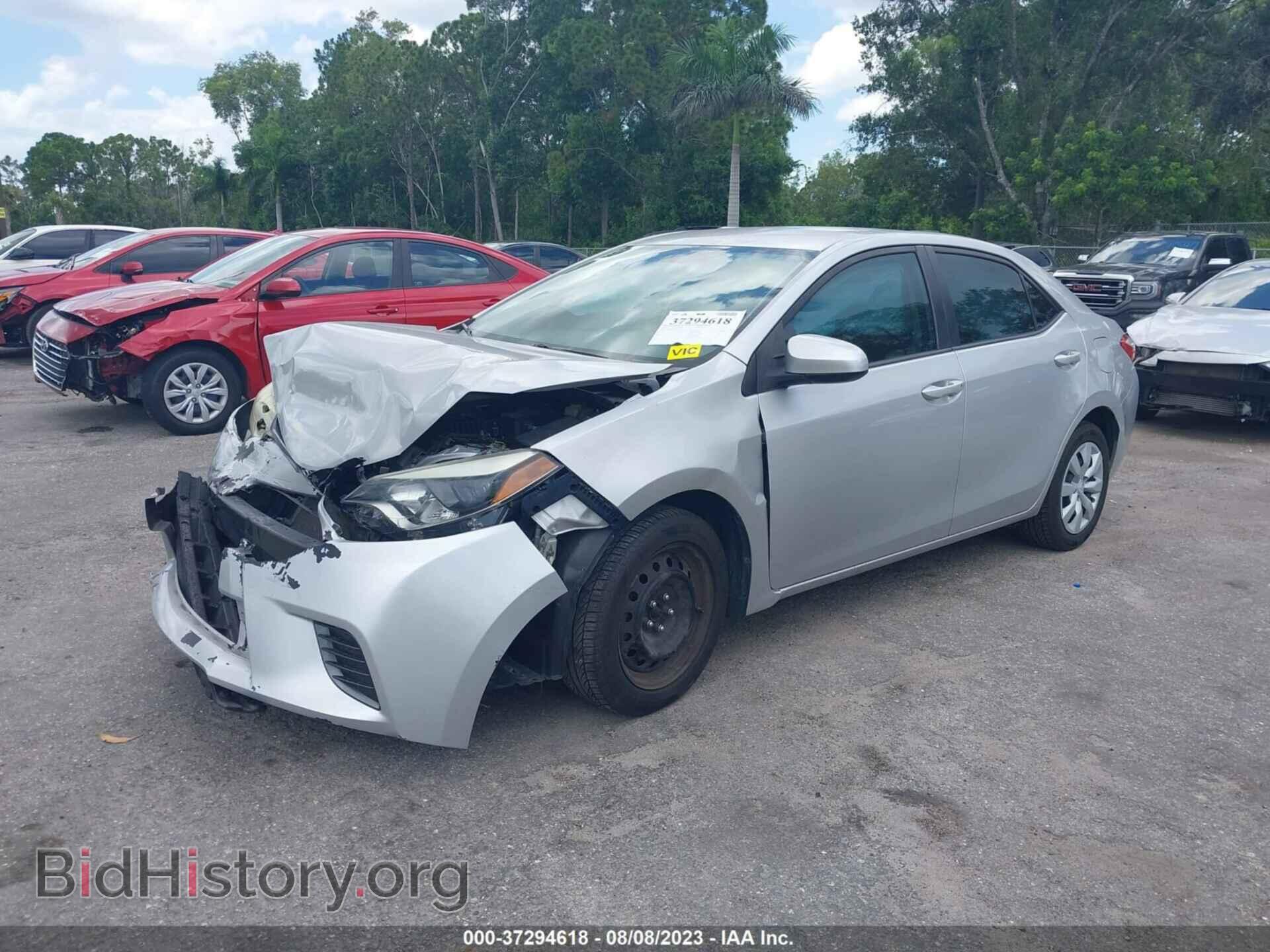 2015 TOYOTA COROLLA - VIN: 5YFBURHE5FP292972 - Фото 2