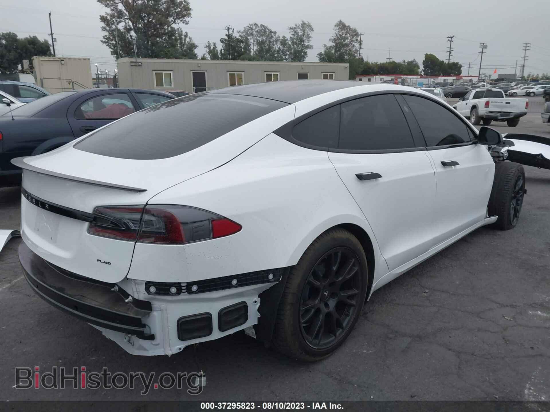 2021 TESLA MODEL S - VIN: 5YJSA1E69MF442274 - Photo 4