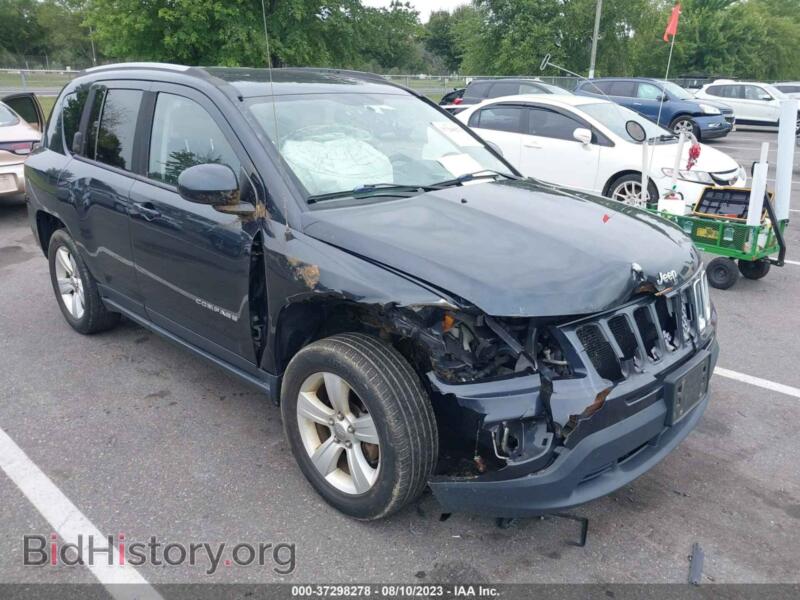 2015 Jeep COMPASS Latitude (VIN 1C4NJDEB1FD217563) — фото 1 из 16, IAAI, повреждение: правая передняя часть
