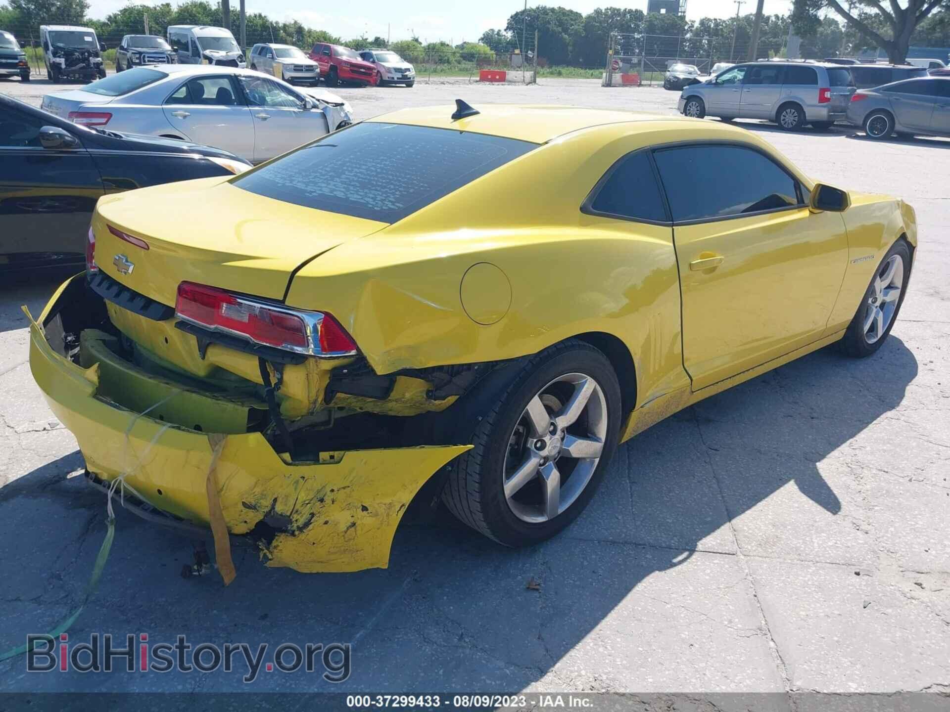 2014 CHEVROLET CAMARO - VIN: 2G1FB1E37E9204880 - Фото 4