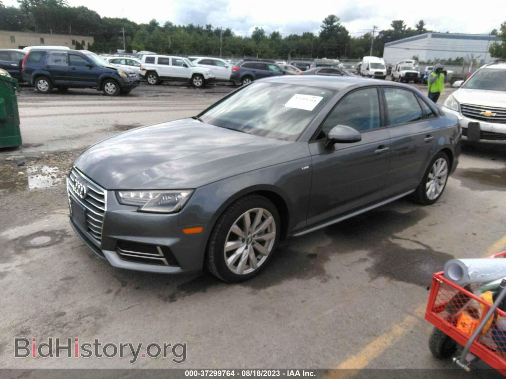 2018 AUDI A4 - VIN: WAUDNAF43JA076159 - Фото 2