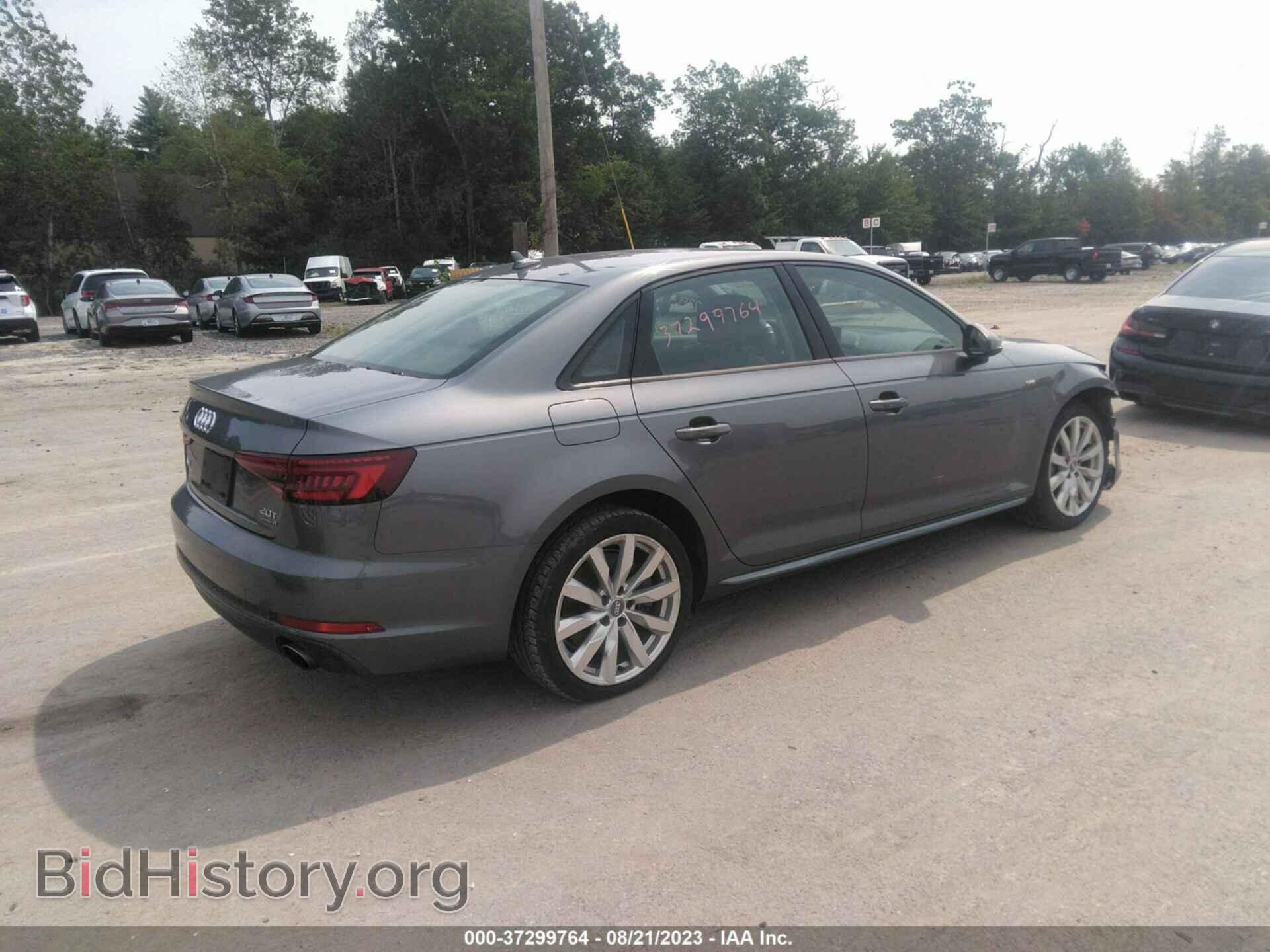 2018 AUDI A4 - VIN: WAUDNAF43JA076159 - Фото 4