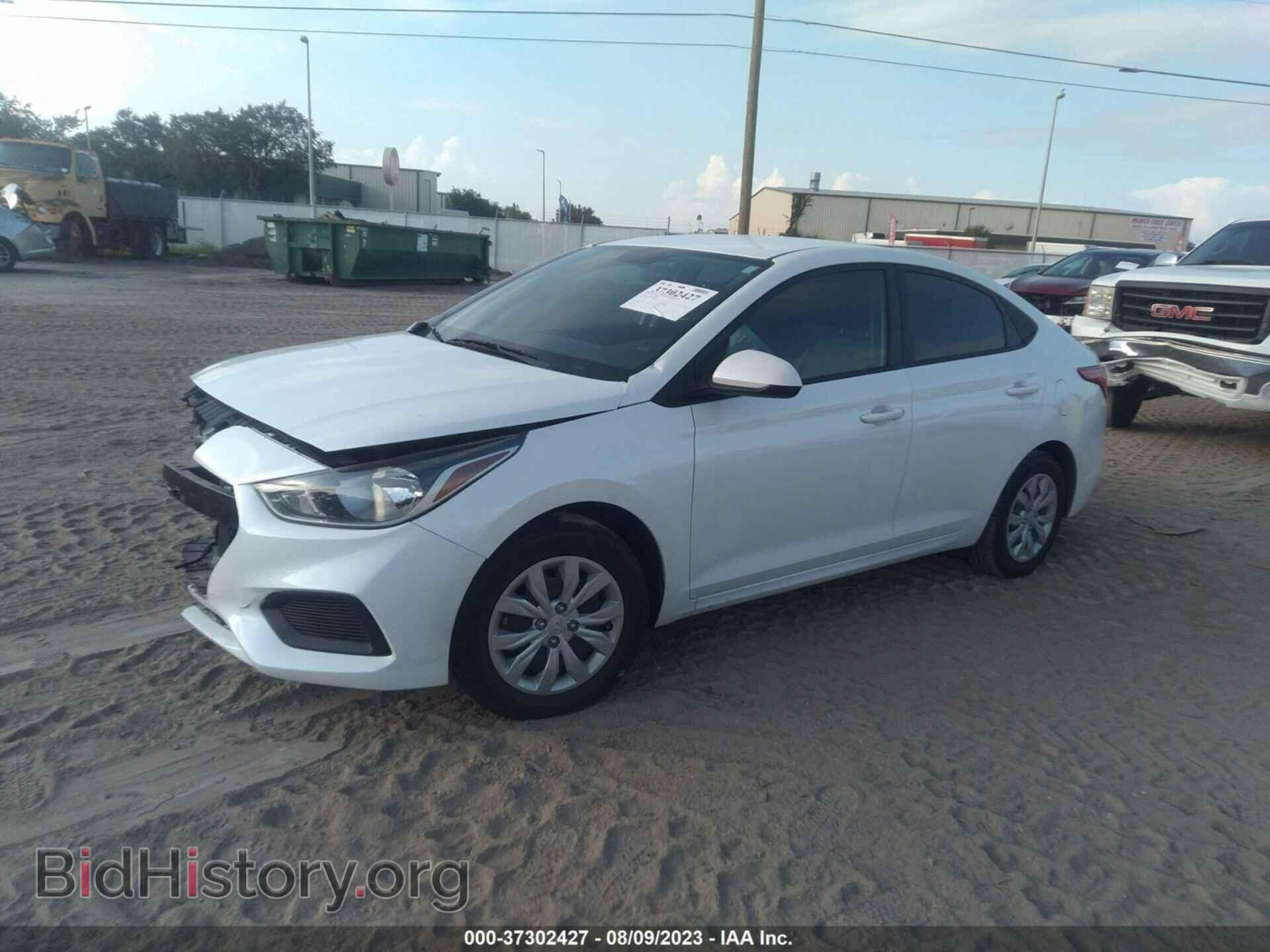 2022 HYUNDAI ACCENT - VIN: 3KPC24A65NE183542 - Фото 2