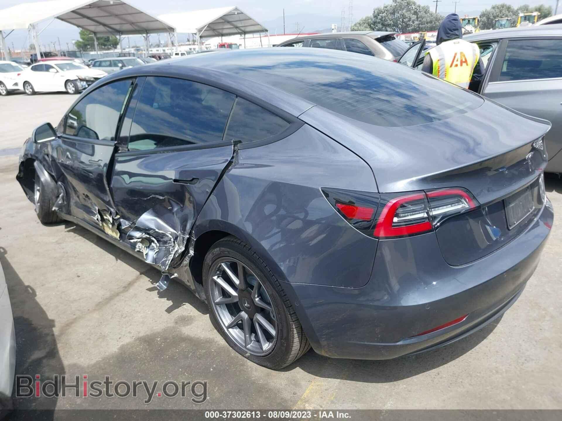 2022 TESLA MODEL 3 - VIN: 5YJ3E1EAXNF125893 - Фото 3