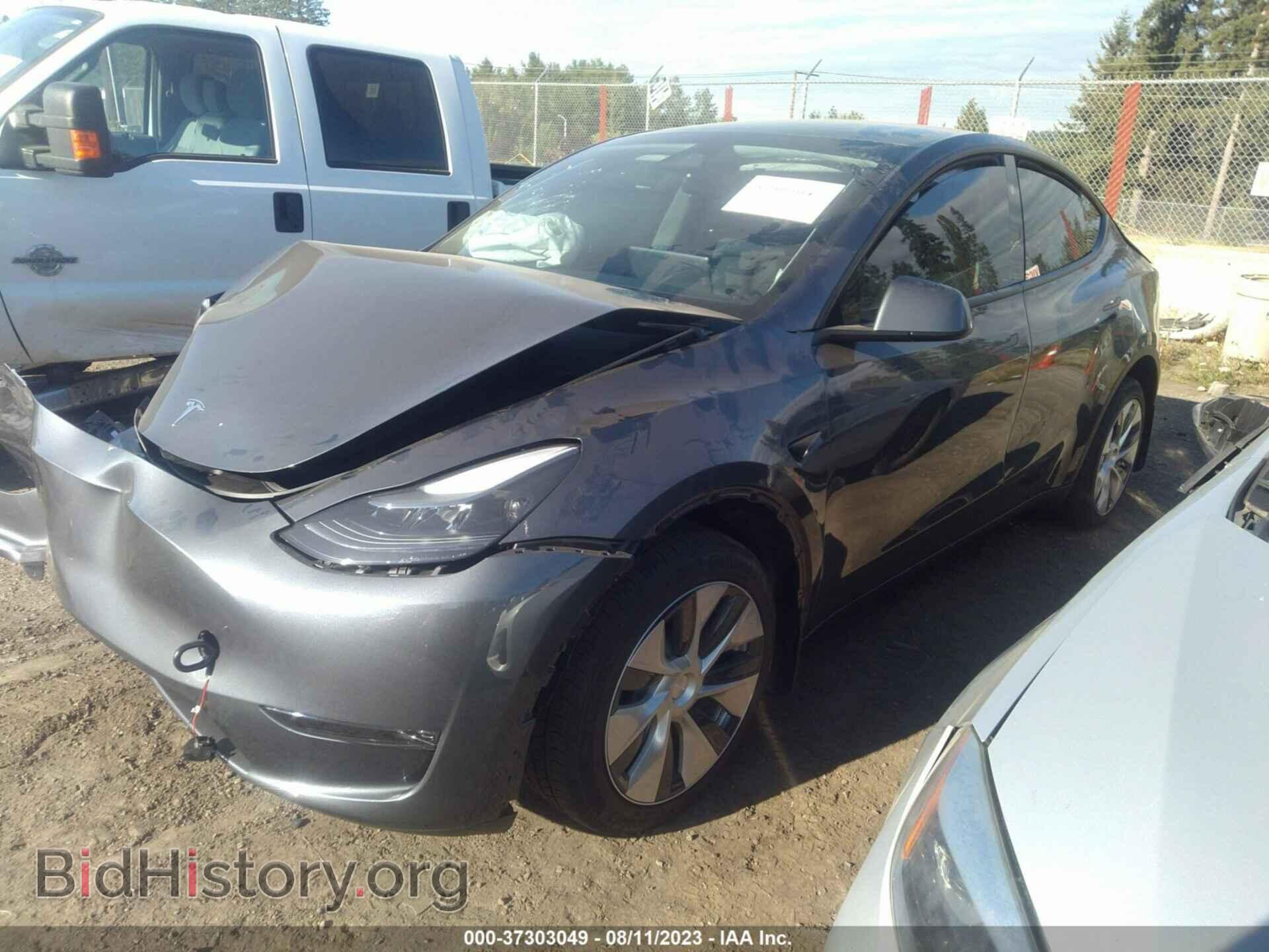 2023 TESLA MODEL Y - VIN: 7SAYGDEE8PF792214 - Фото 2