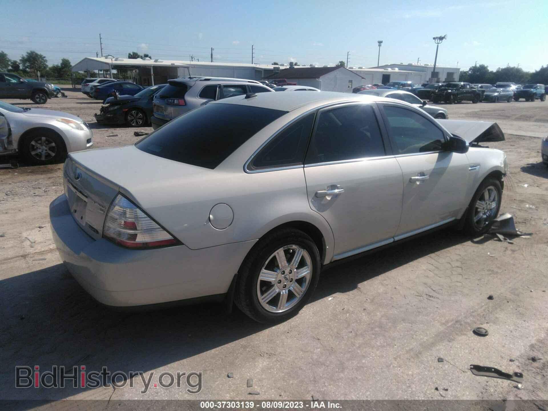 2008 FORD TAURUS - VIN: 1FAHP28W68G141764 - Фото 4