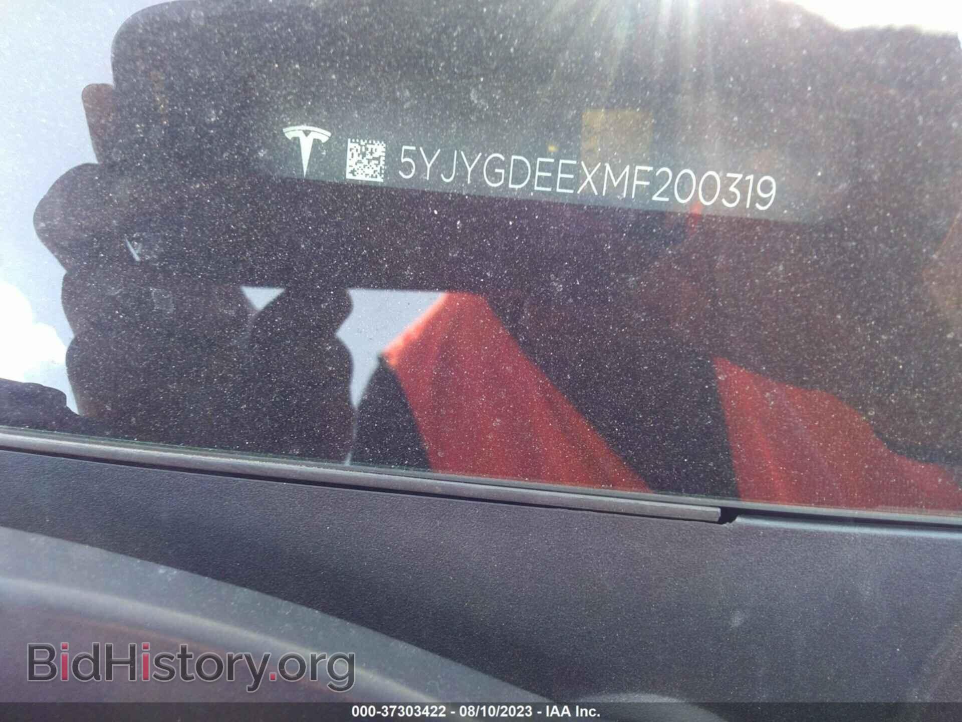 2021 TESLA MODEL Y - VIN: 5YJYGDEEXMF200319 - Photo 9