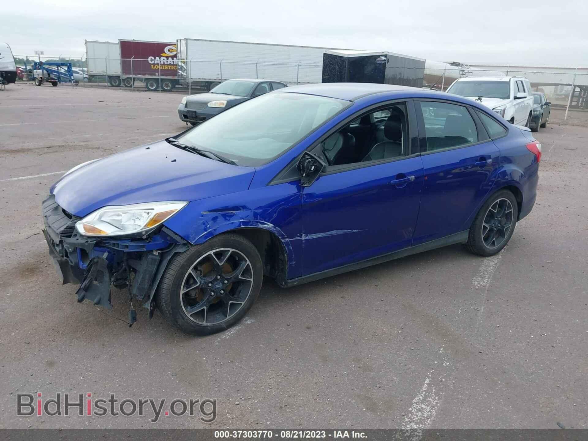 2013 FORD FOCUS - VIN: 1FADP3F2XDL107672 - Фото 2