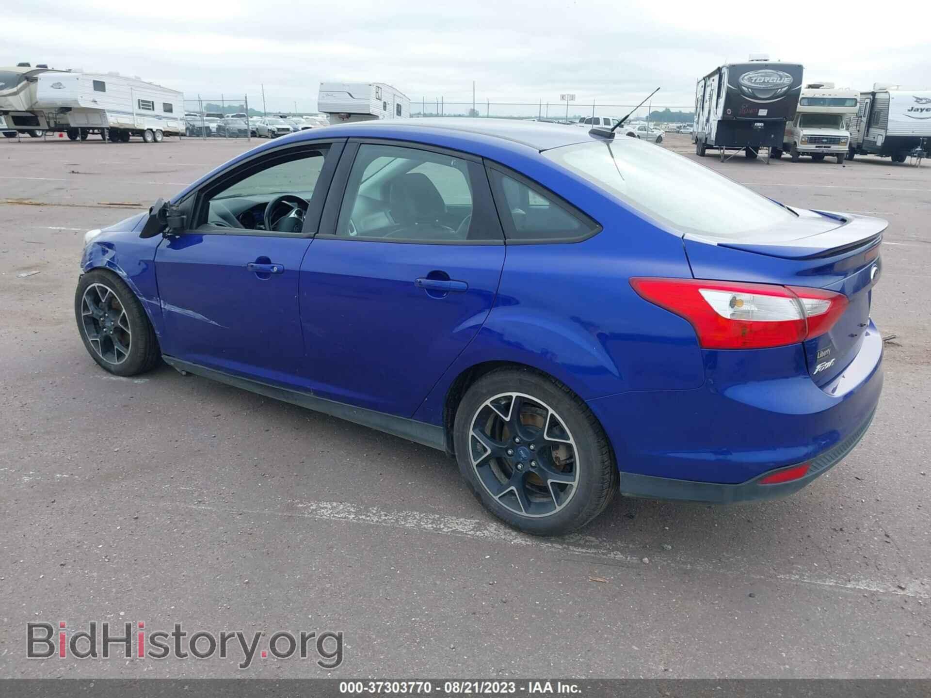 2013 FORD FOCUS - VIN: 1FADP3F2XDL107672 - Фото 3