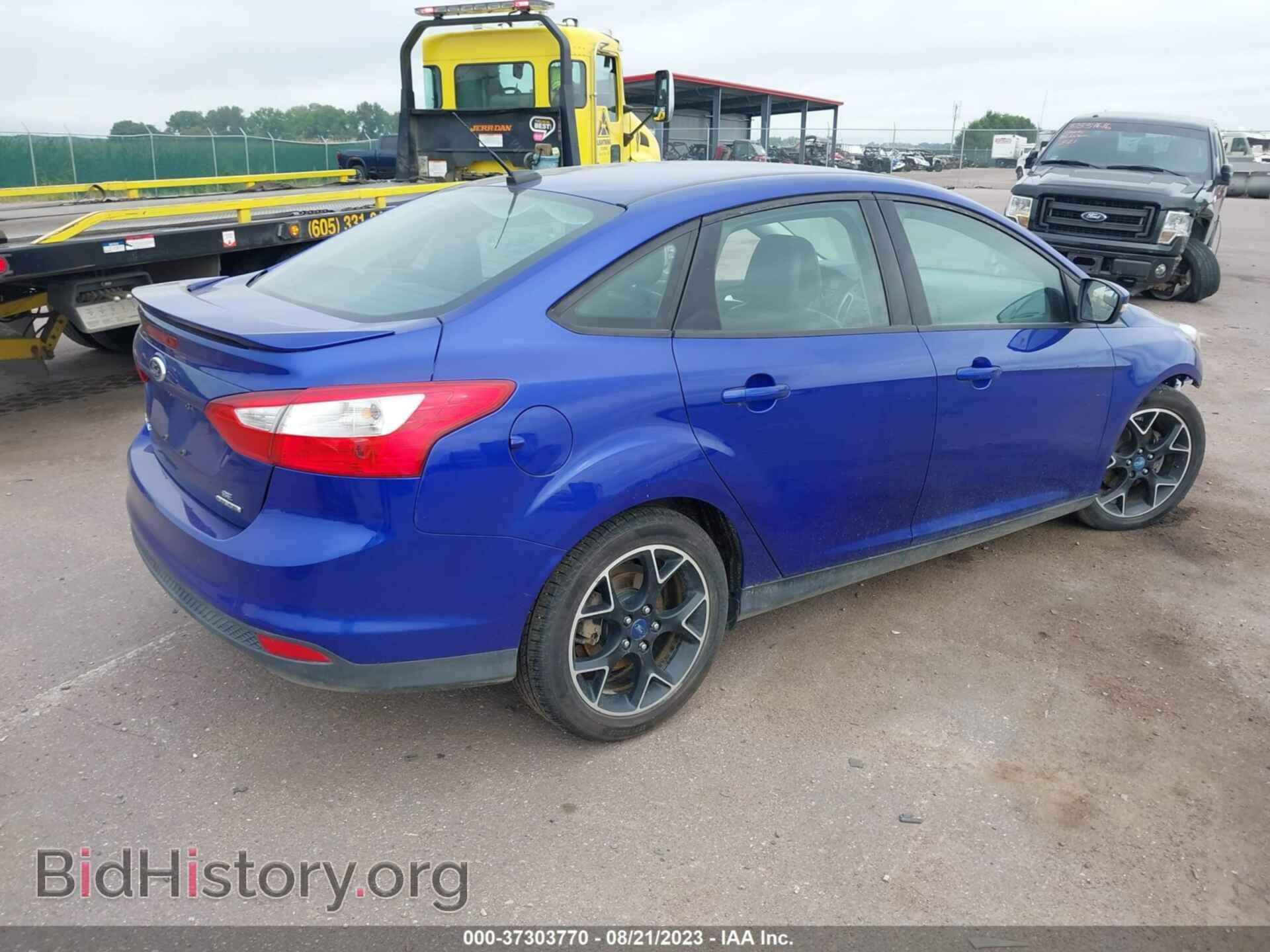 2013 FORD FOCUS - VIN: 1FADP3F2XDL107672 - Фото 4