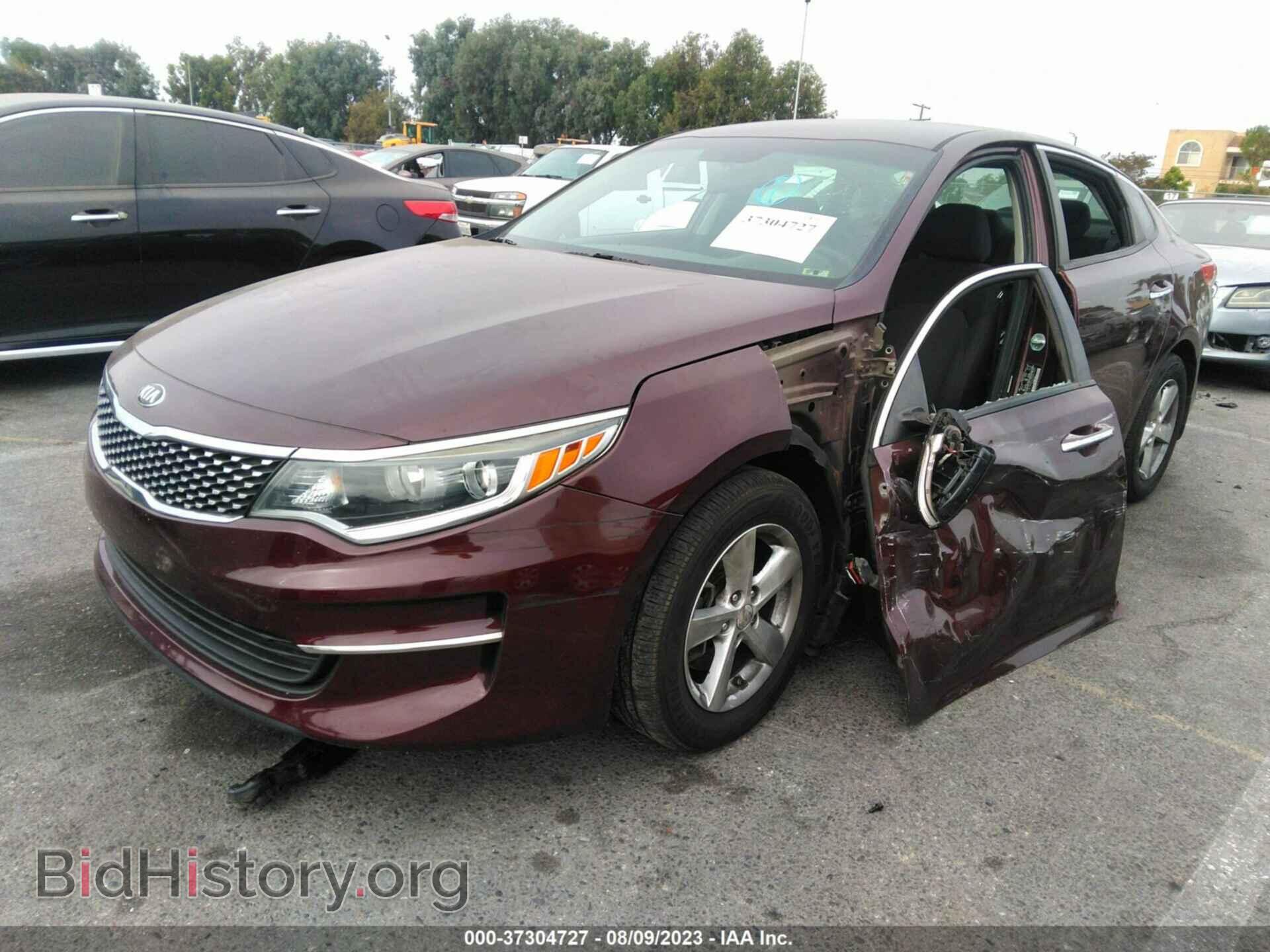 2017 KIA OPTIMA - VIN: 5XXGT4L3XHG174221 - Фото 2
