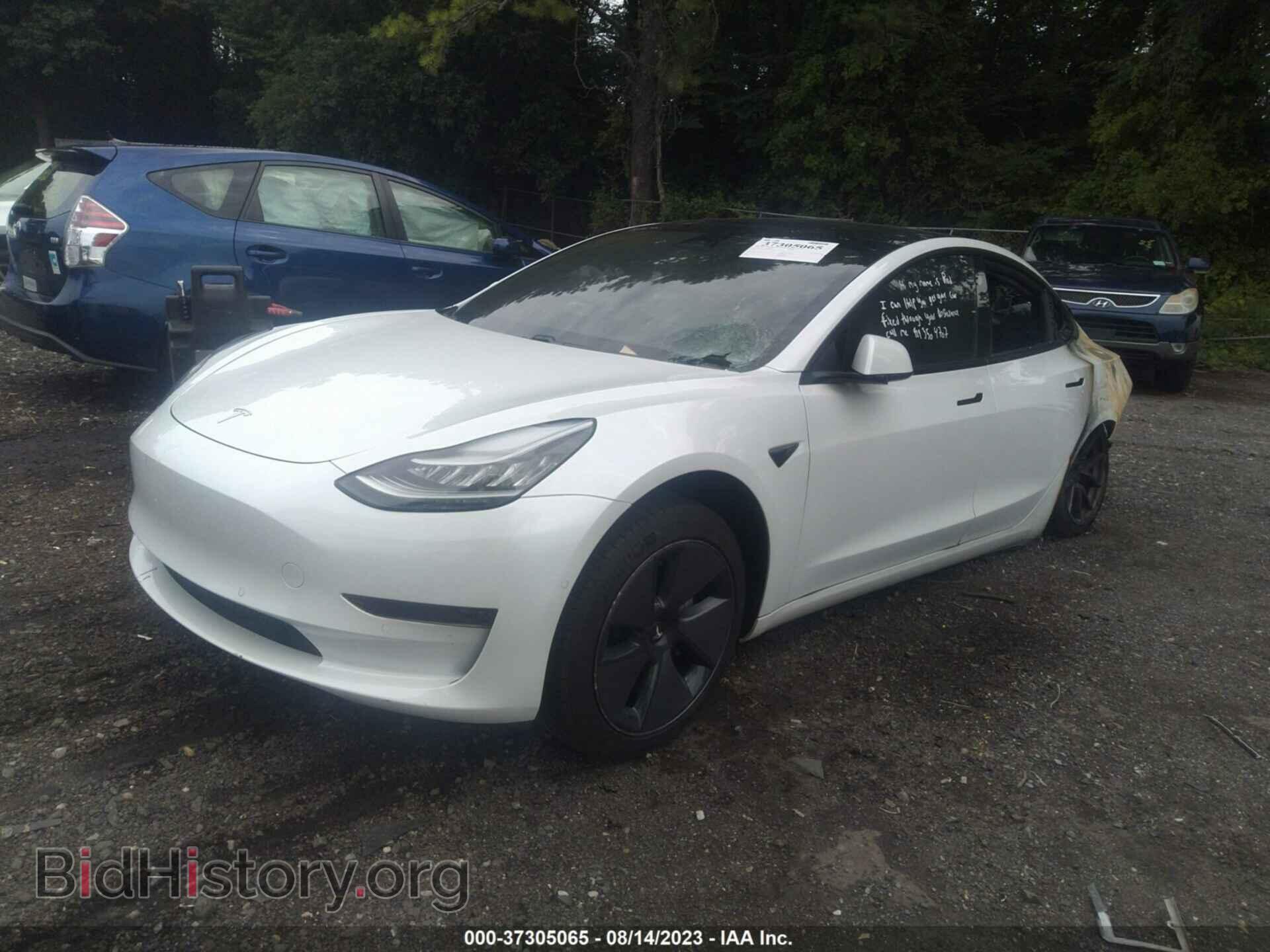 2021 TESLA MODEL 3 - VIN: 5YJ3E1EA3MF861024 - Фото 2