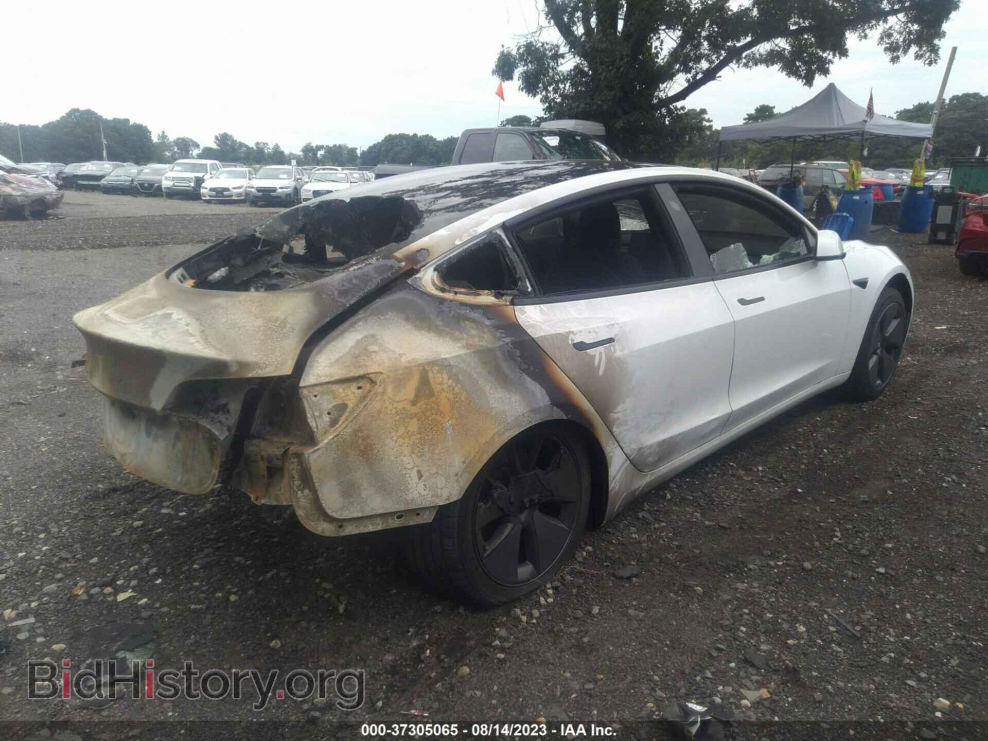 2021 TESLA MODEL 3 - VIN: 5YJ3E1EA3MF861024 - Фото 4