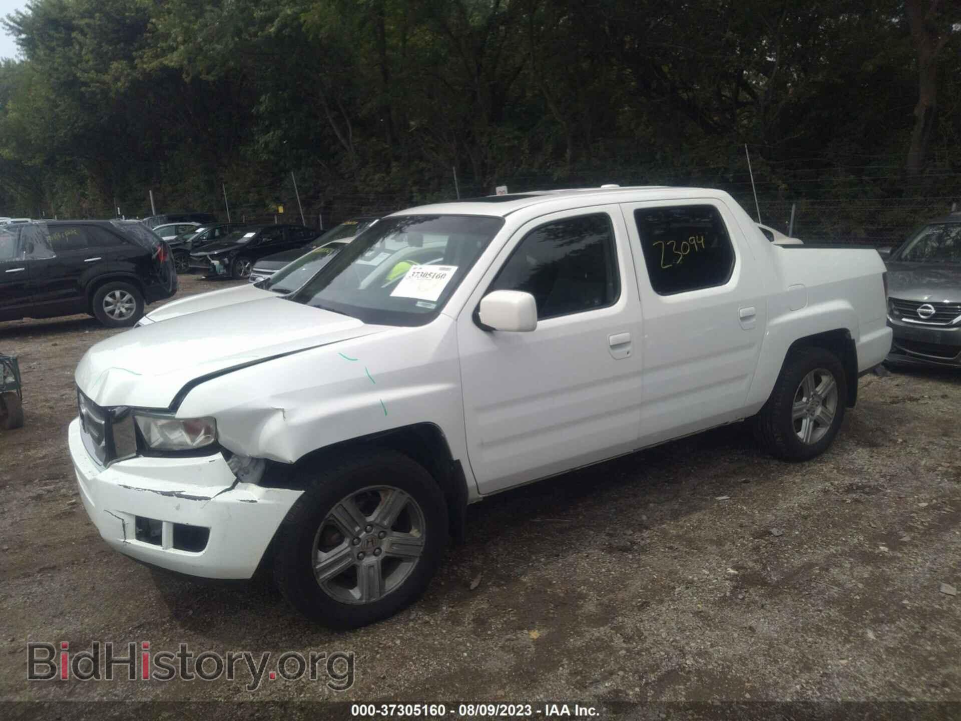 2011 HONDA RIDGELINE - VIN: 5FPYK1F59BB004419 - Фото 2